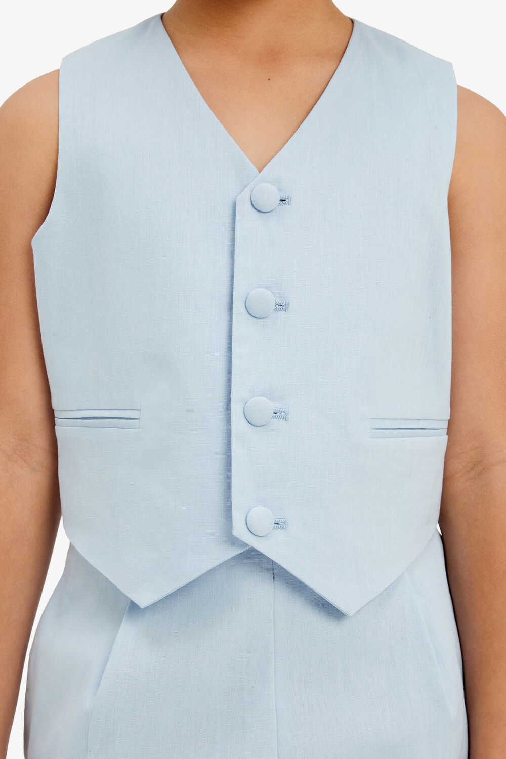 AVERILL VEST in colour CROWN BLUE