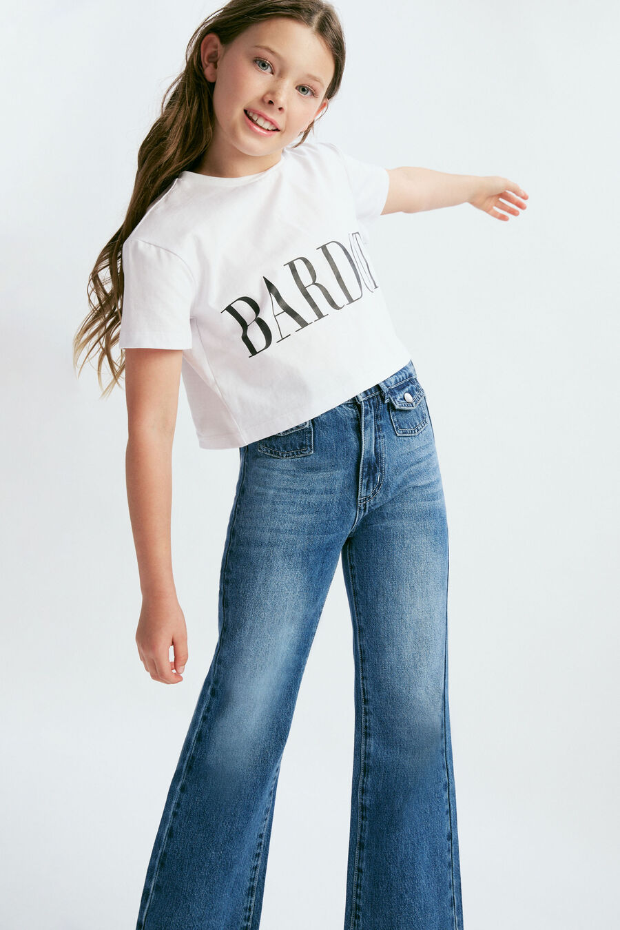 Girls Coco Boot Leg Jean