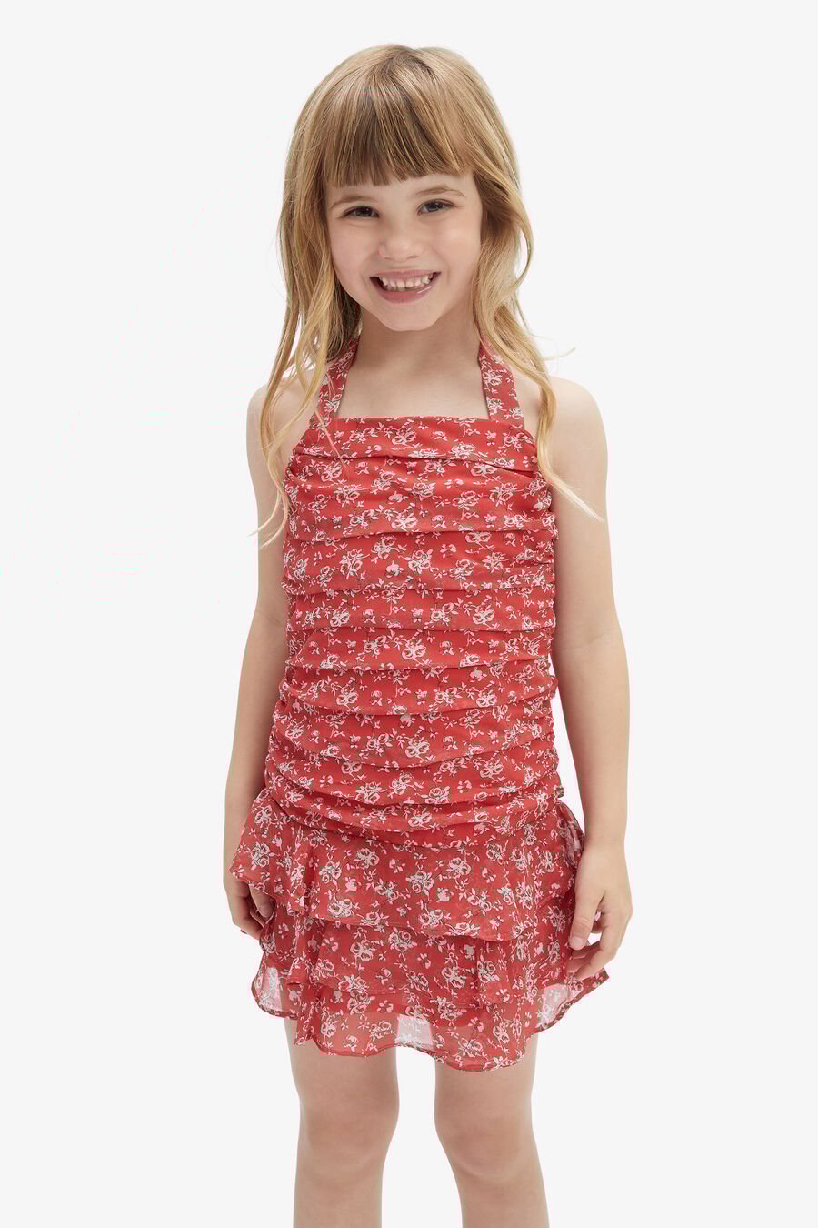 Girls Lolita Floral Dress