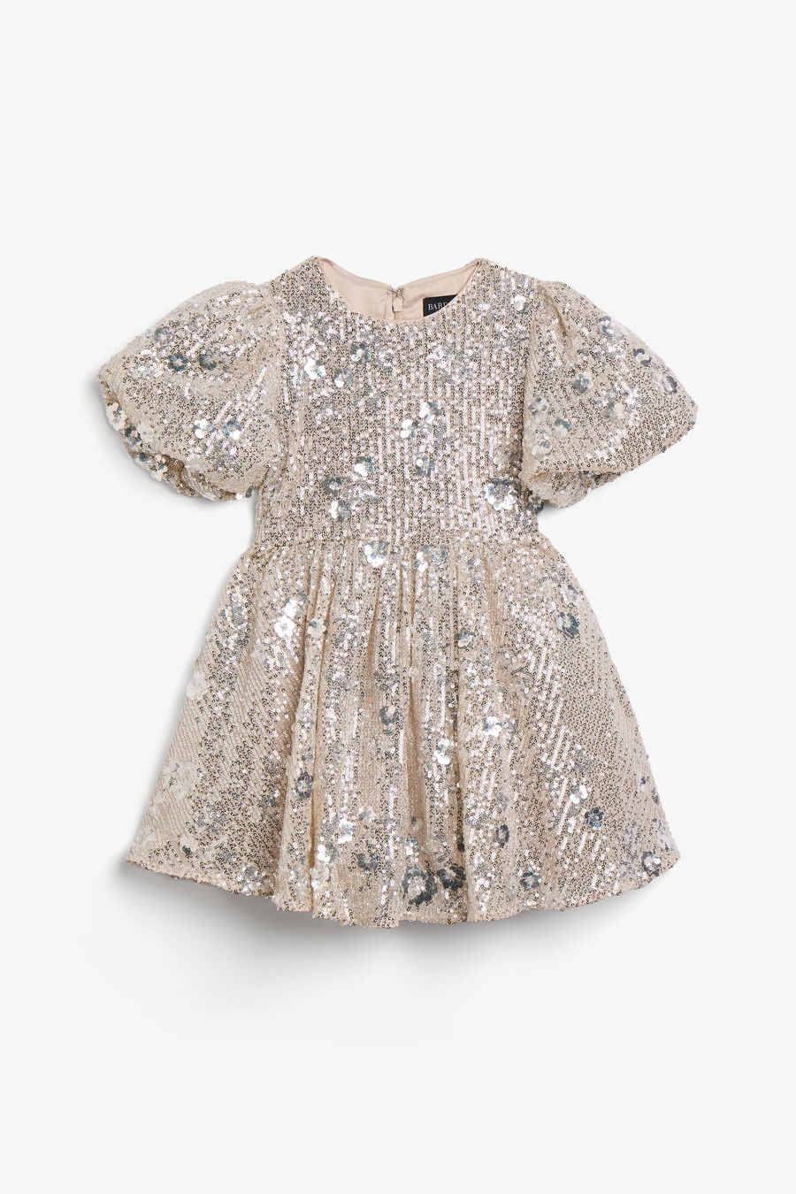 Girls Isabel Flower Sequin Dress