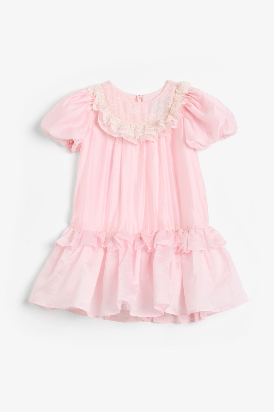 Baby Girl Gemma Lace Trim Dress