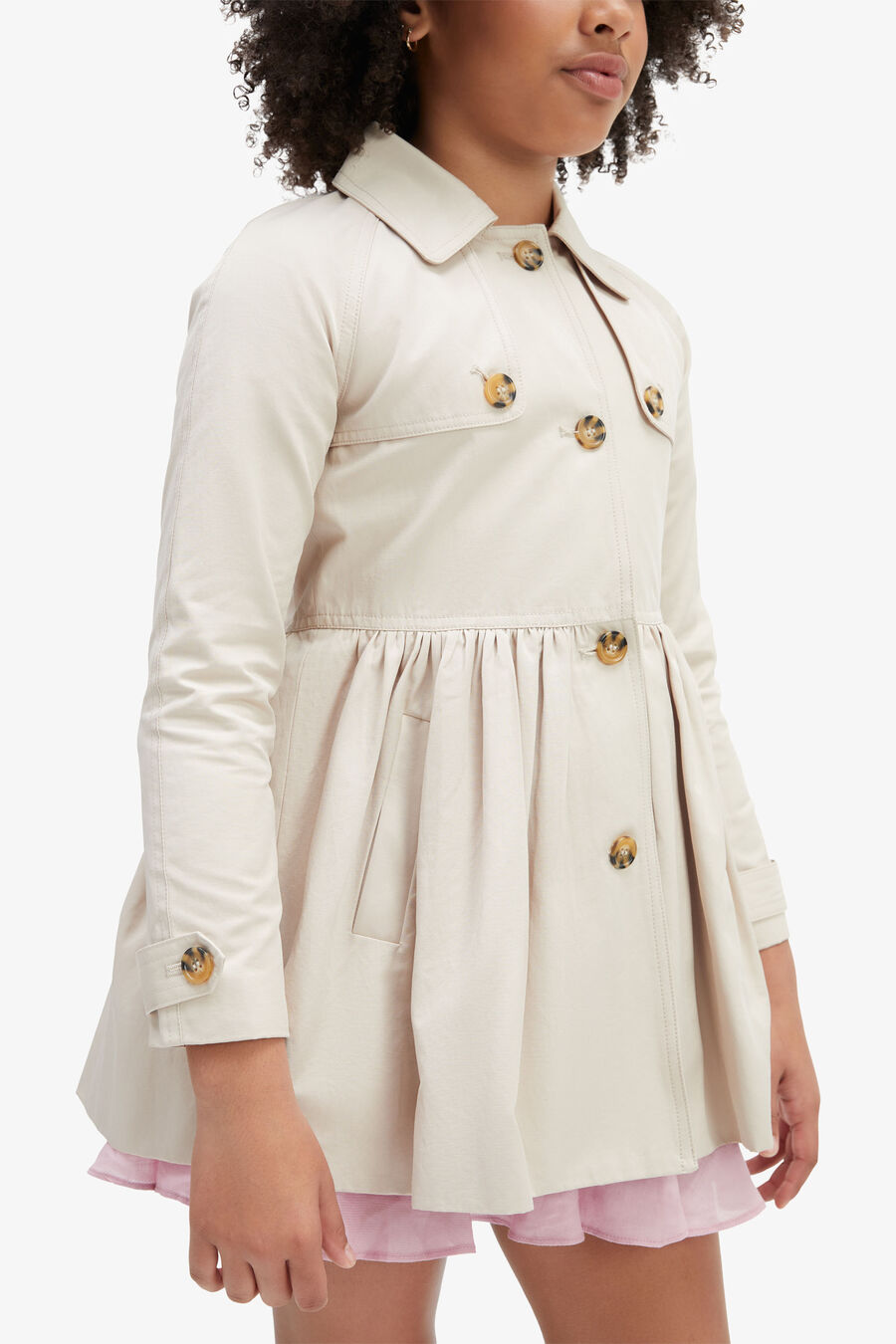 Girls Mia Classic Trench