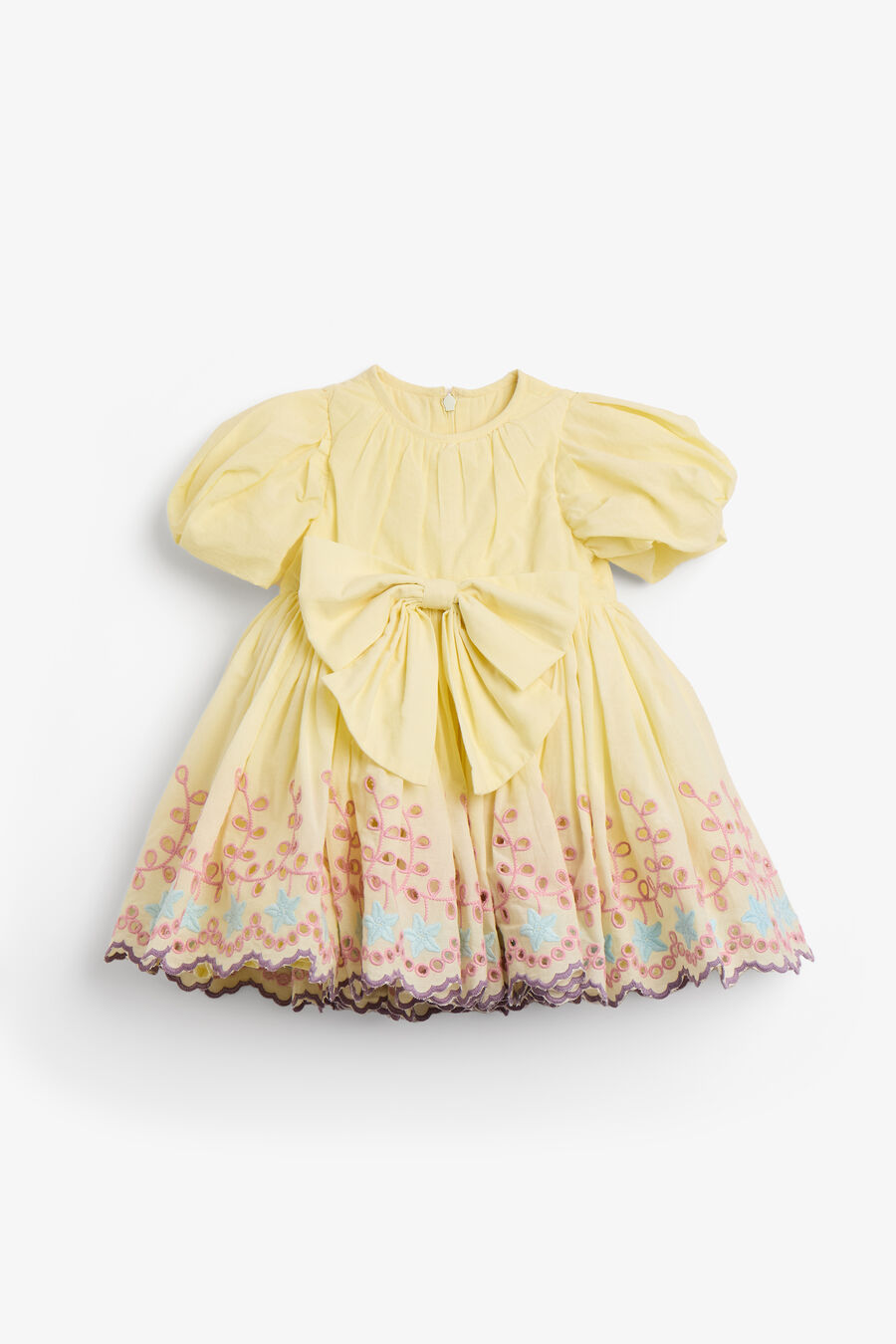 Baby Jade Embroidered Mini Dress