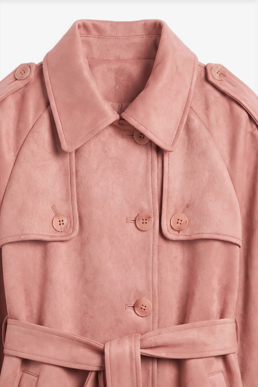 Girls Natasha Suede Trench