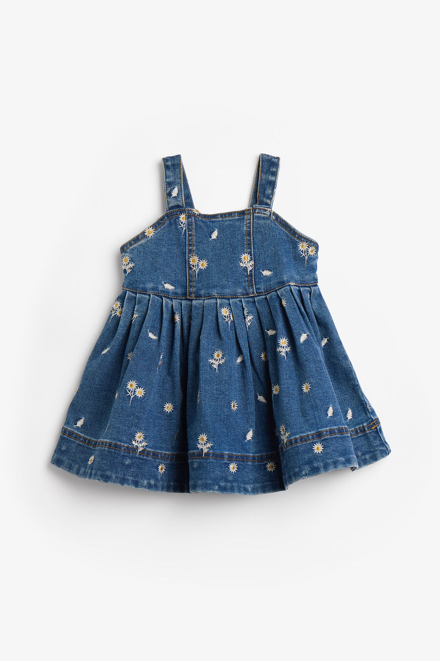 Baby Catalina Daisy Denim Dress