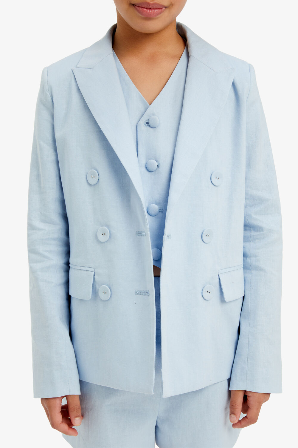AVERILL BLAZER in colour CROWN BLUE