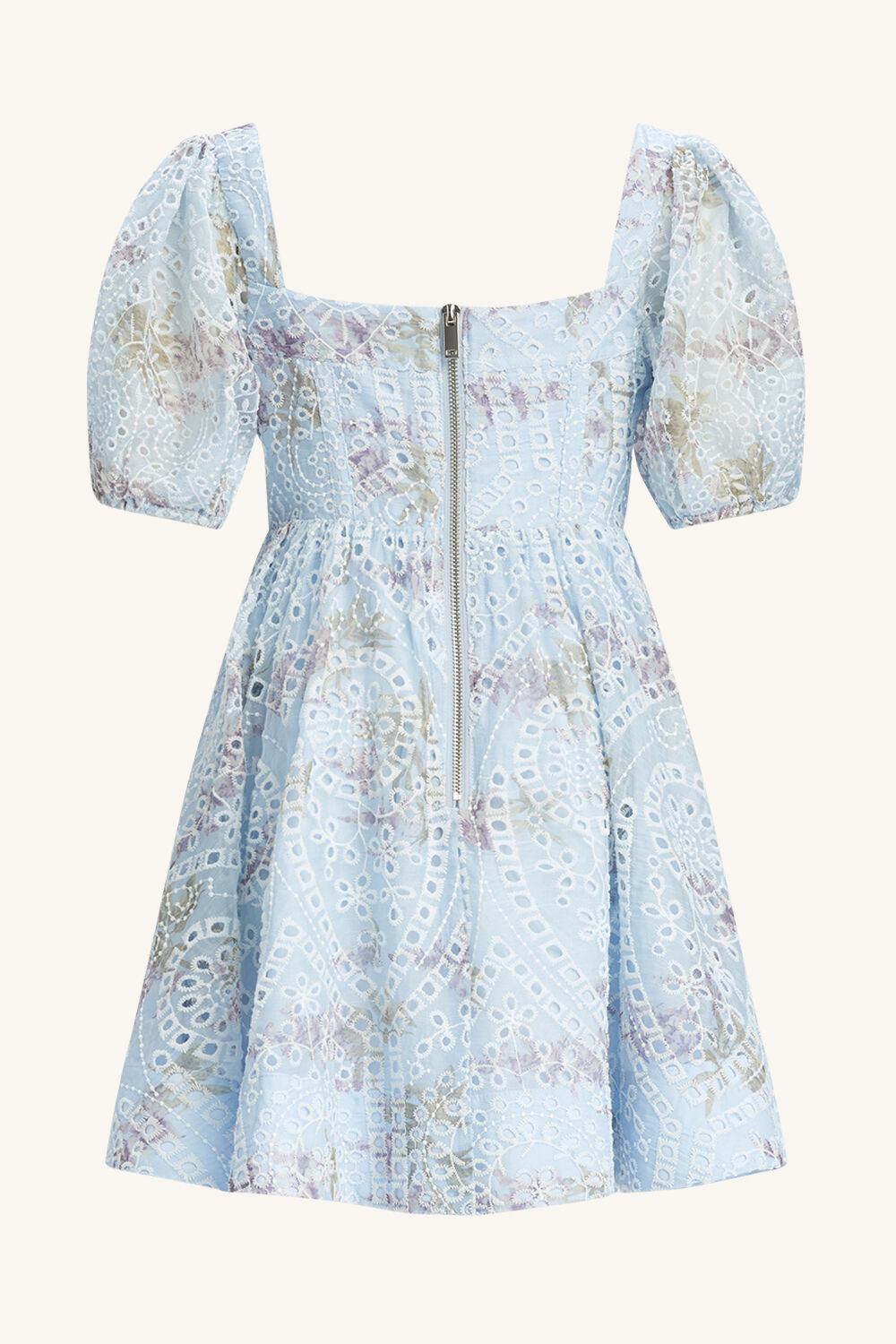 GIRLS IRIS MINI FLORAL DRESS in colour CAVIAR