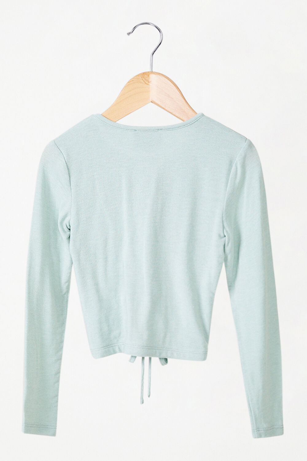 GIRLS MARGOT RIB TEE in colour CLEARWATER