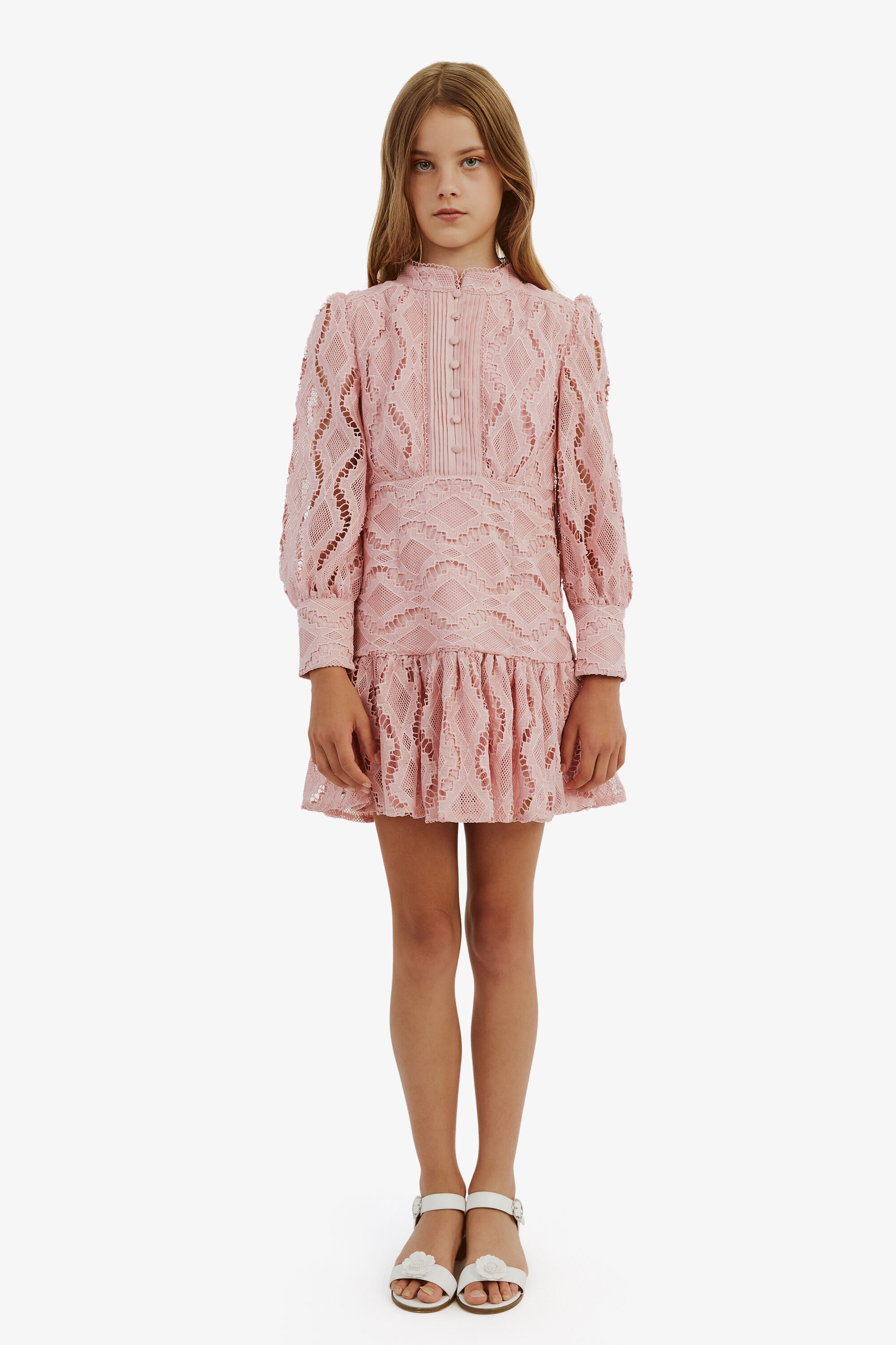 Pink Girls Boys Baby Occasionwear Bardot Junior