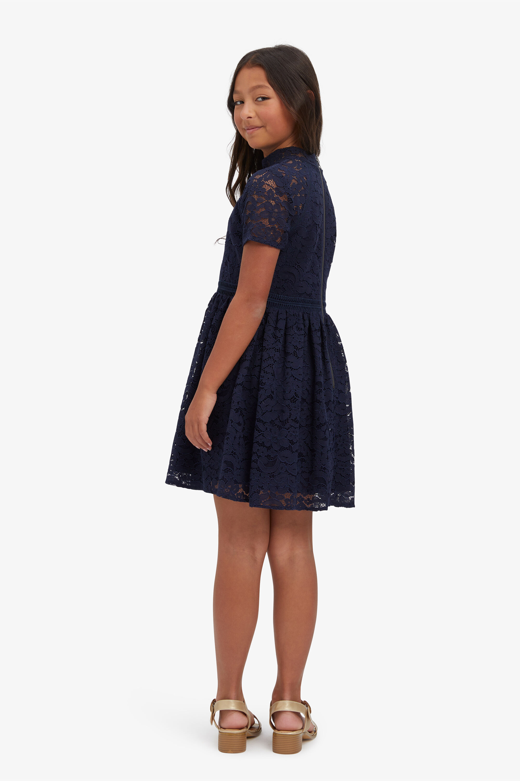 Bardot junior navy dress sale
