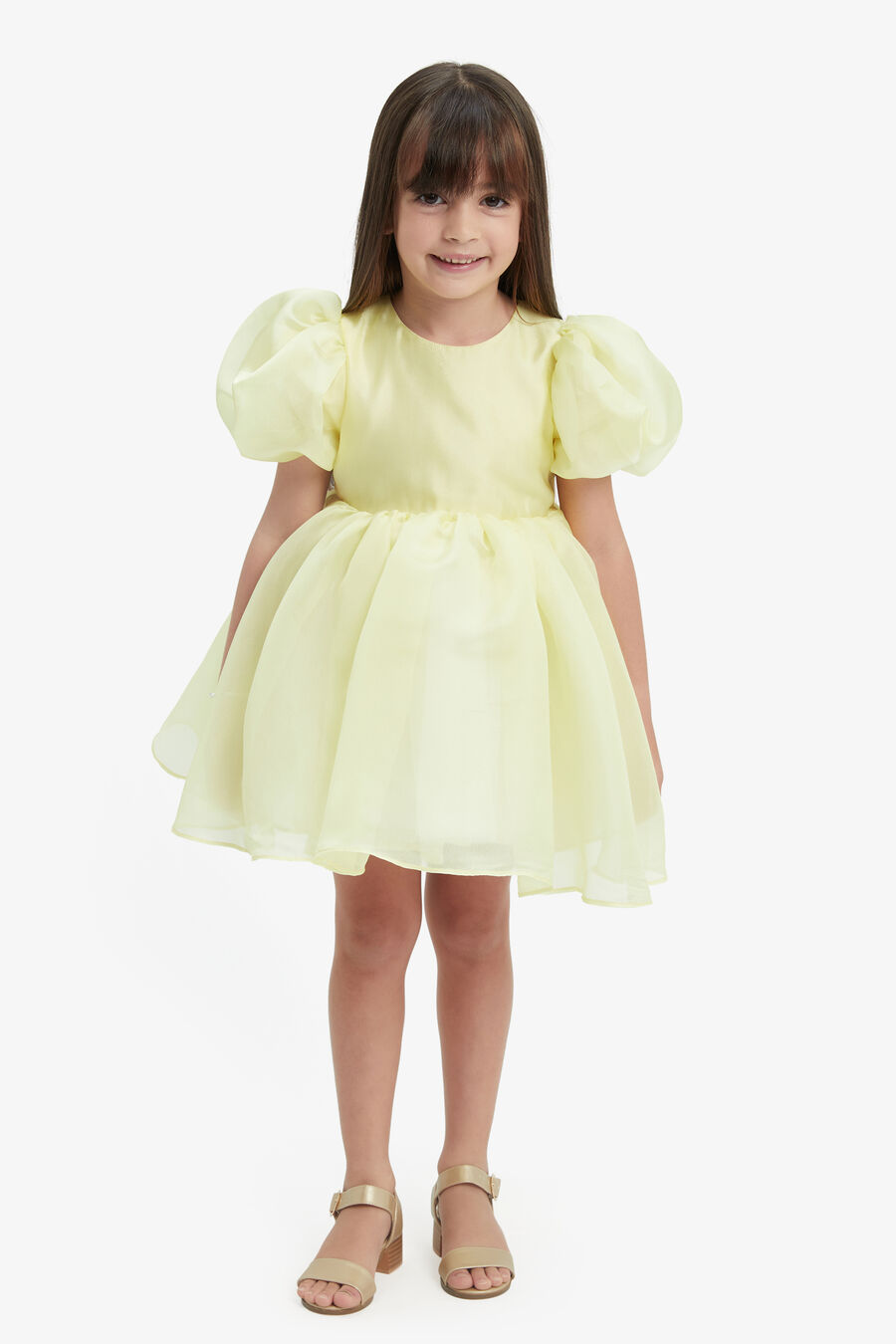 Girls Juliet Organza Mini Dress