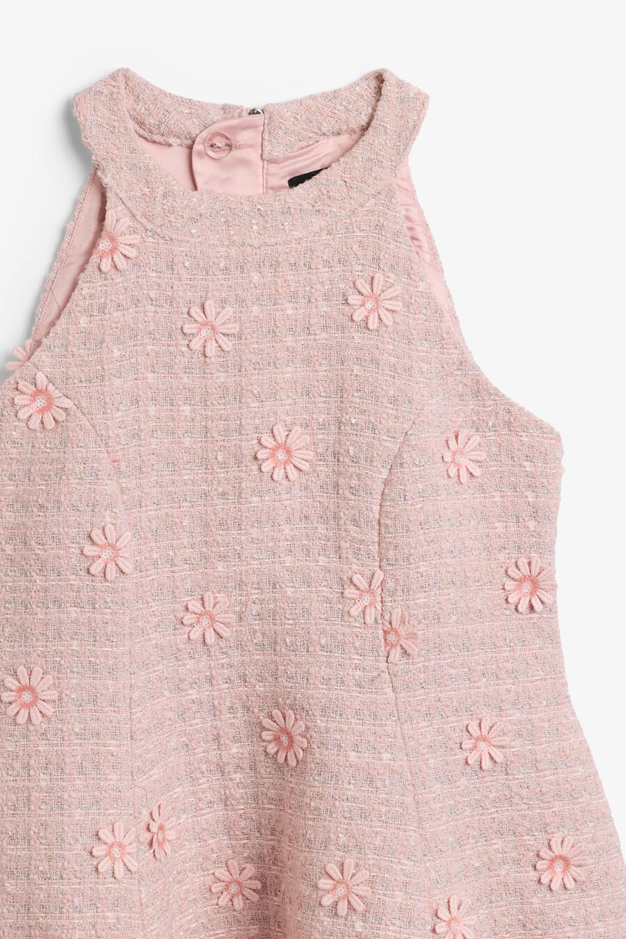 Girls Esra Daisy Boucle Mini Dress