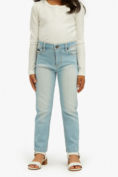 GIRLS SOPHIE KNIT DENIM JEAN in colour CITADEL