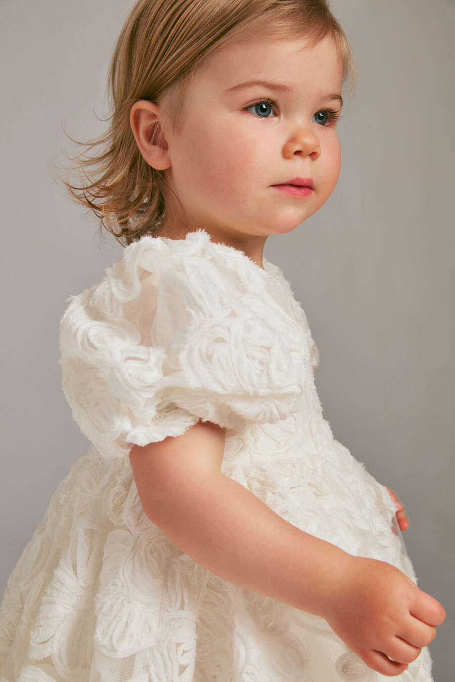 Baby Juliet Mesh Flower Mini Dress