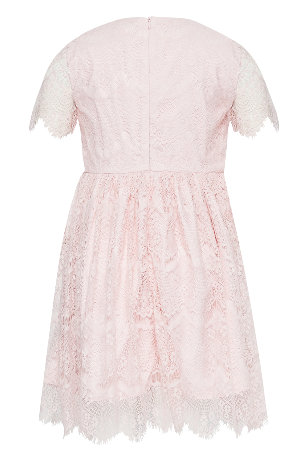 GIRLS MARGOT LACE DRESS in colour POTPOURRI