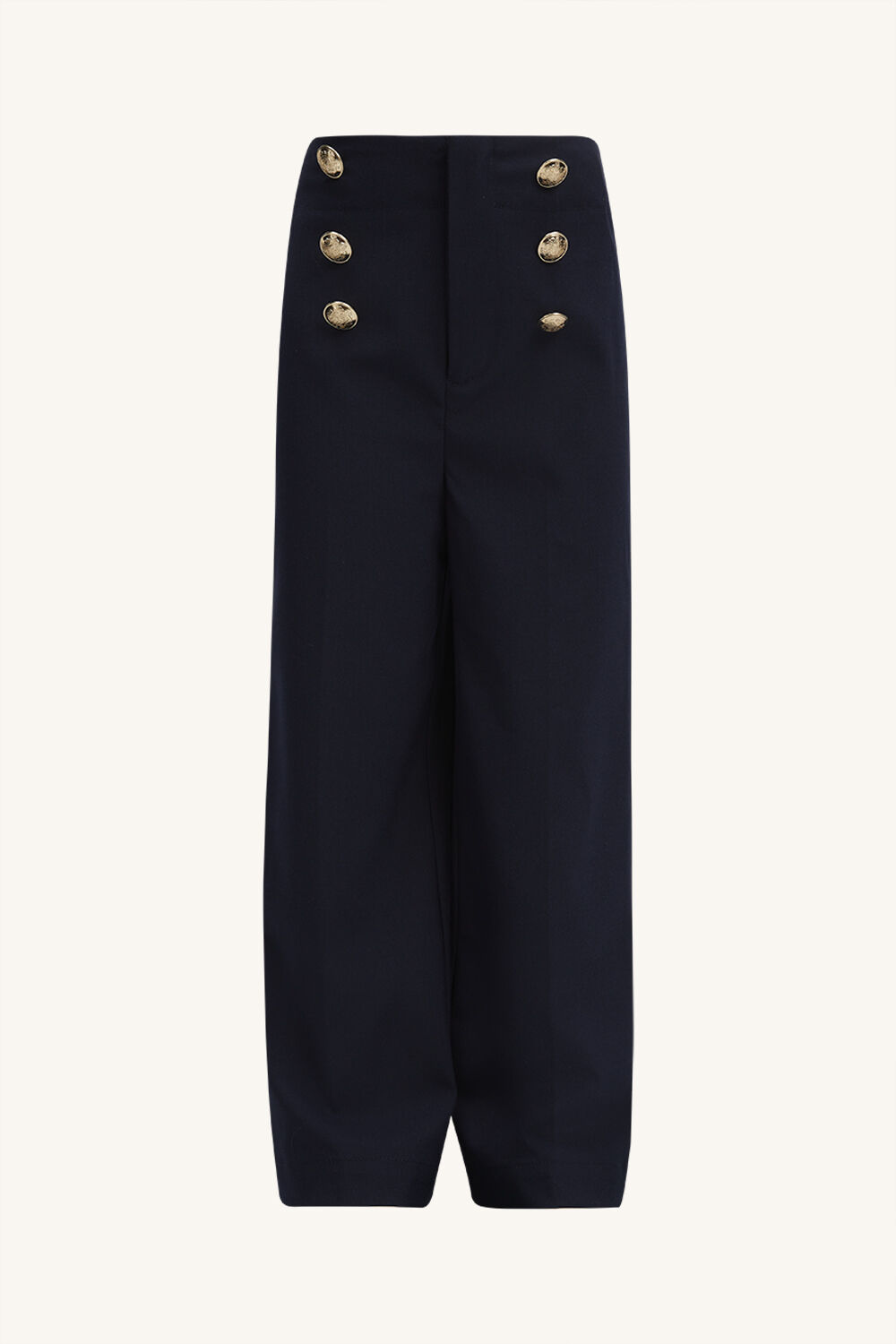 GIRLS ADDIE WIDE LEG PANT in colour BLACK IRIS