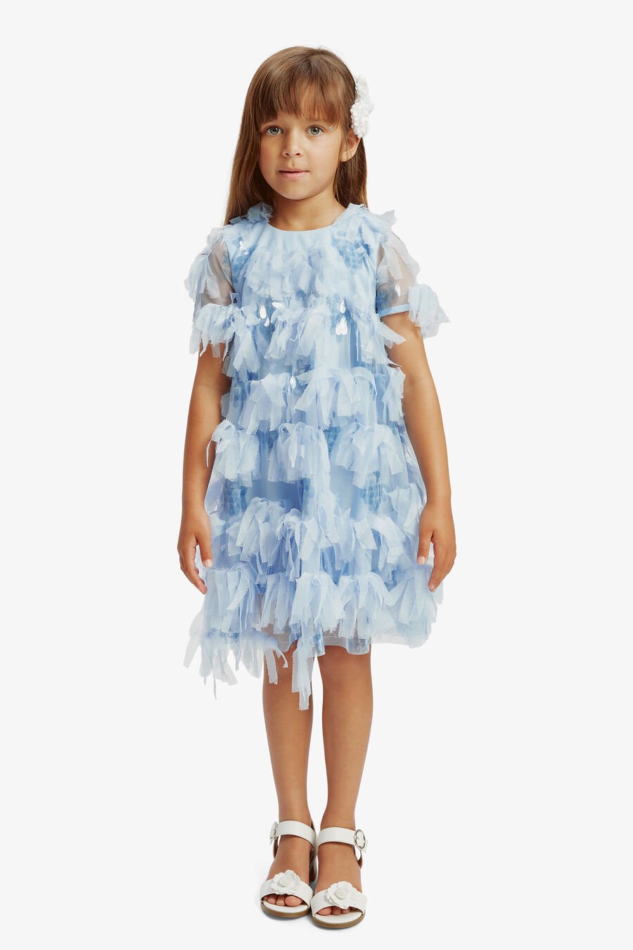 Girls Mallory Tiered Dress
