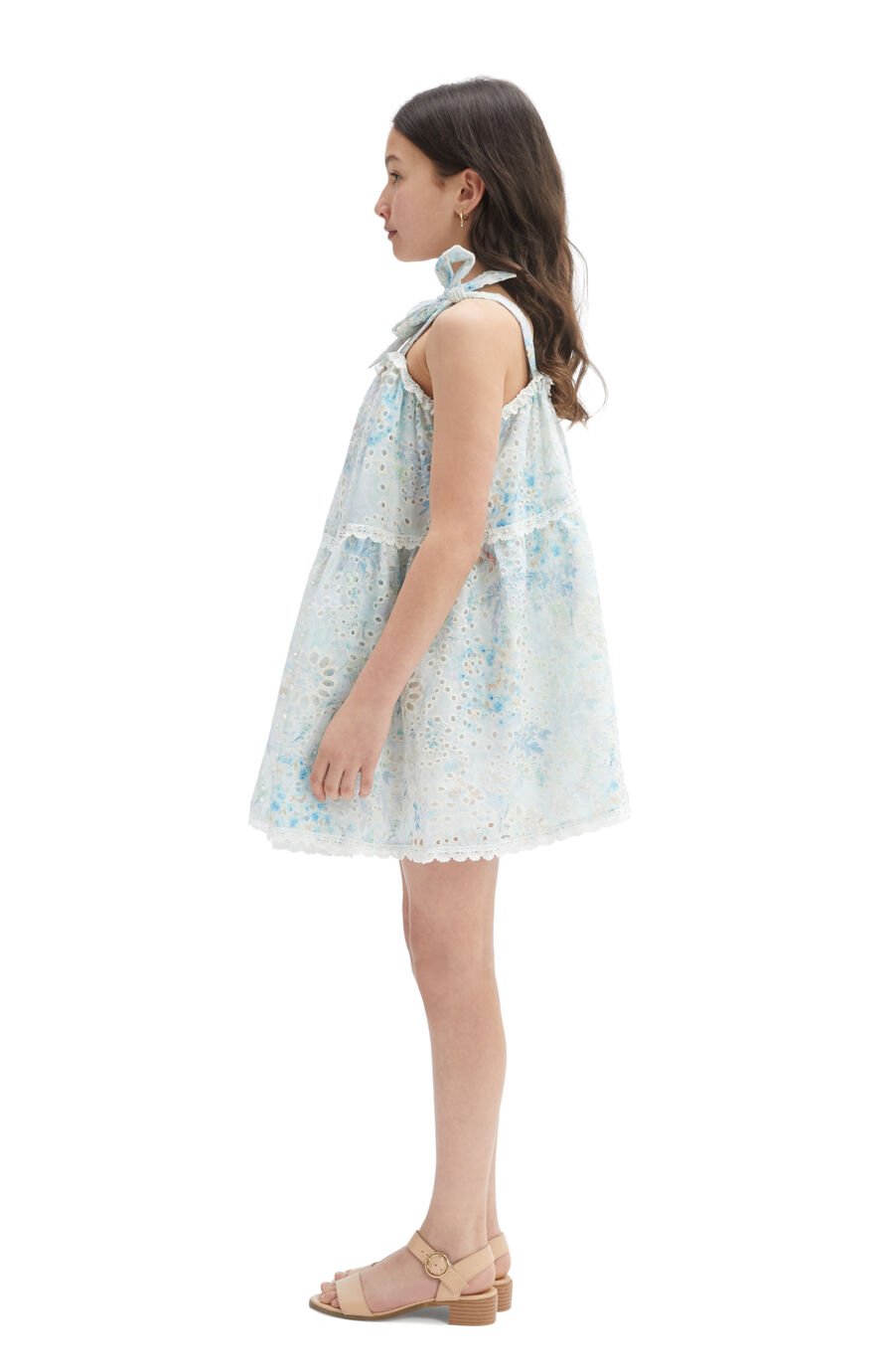 Girls Sylvie Broderie Mini Dress