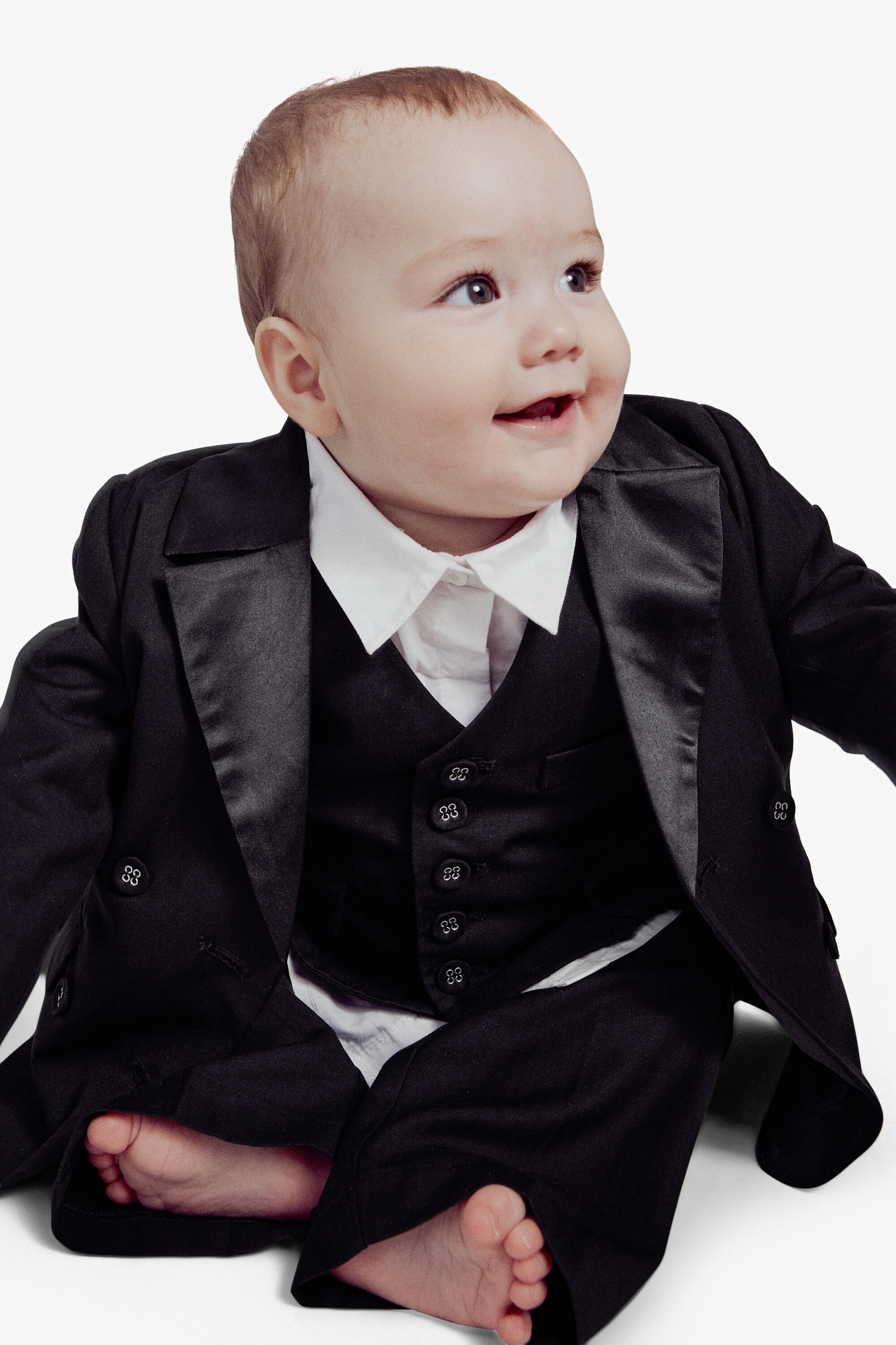 Black blazer for baby boy clearance