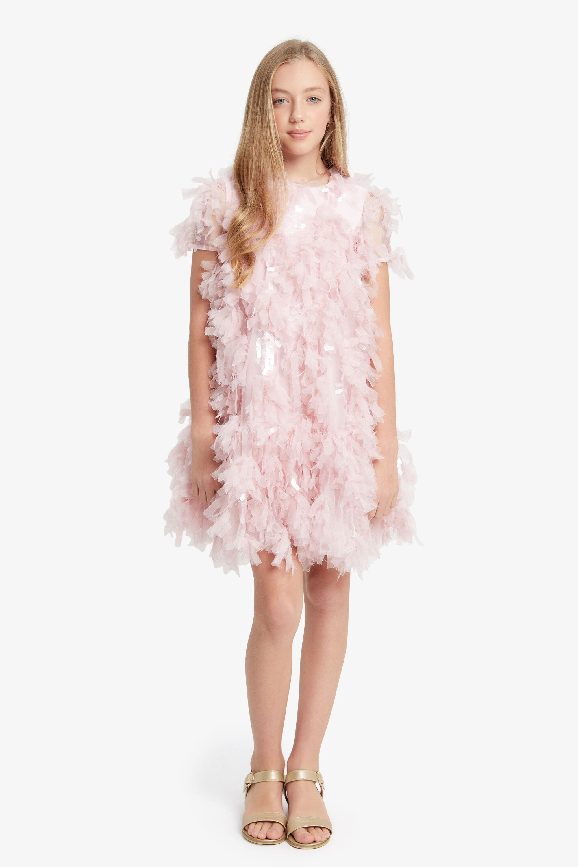 Bardot junior pink top dress
