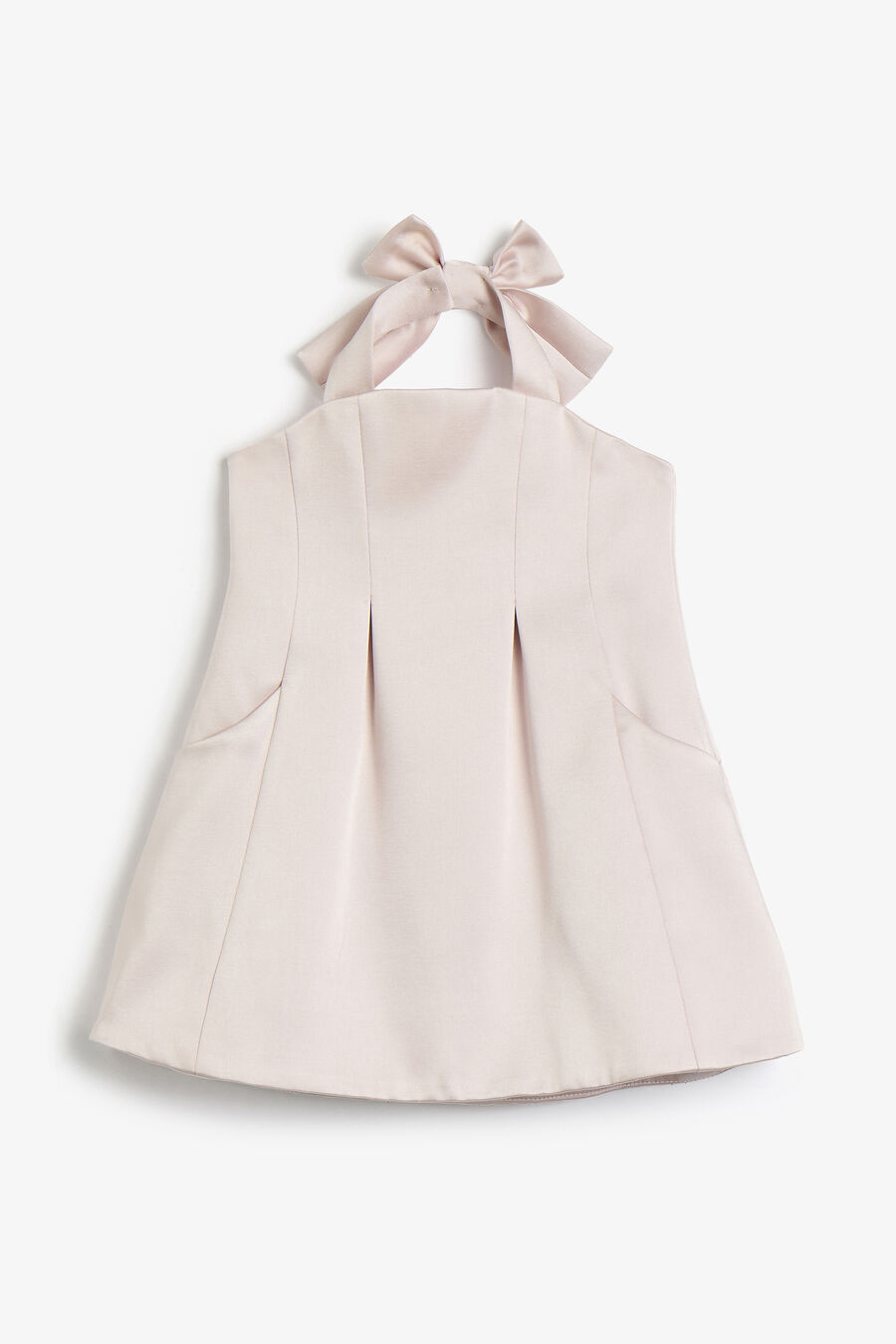 Baby Girl Amina Satin Halter Dress