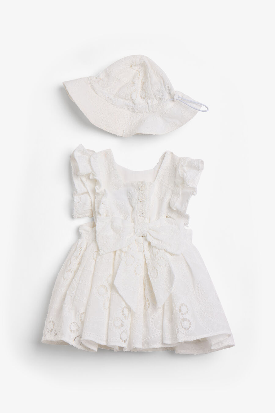 Baby Annie Flower Broderie Dress