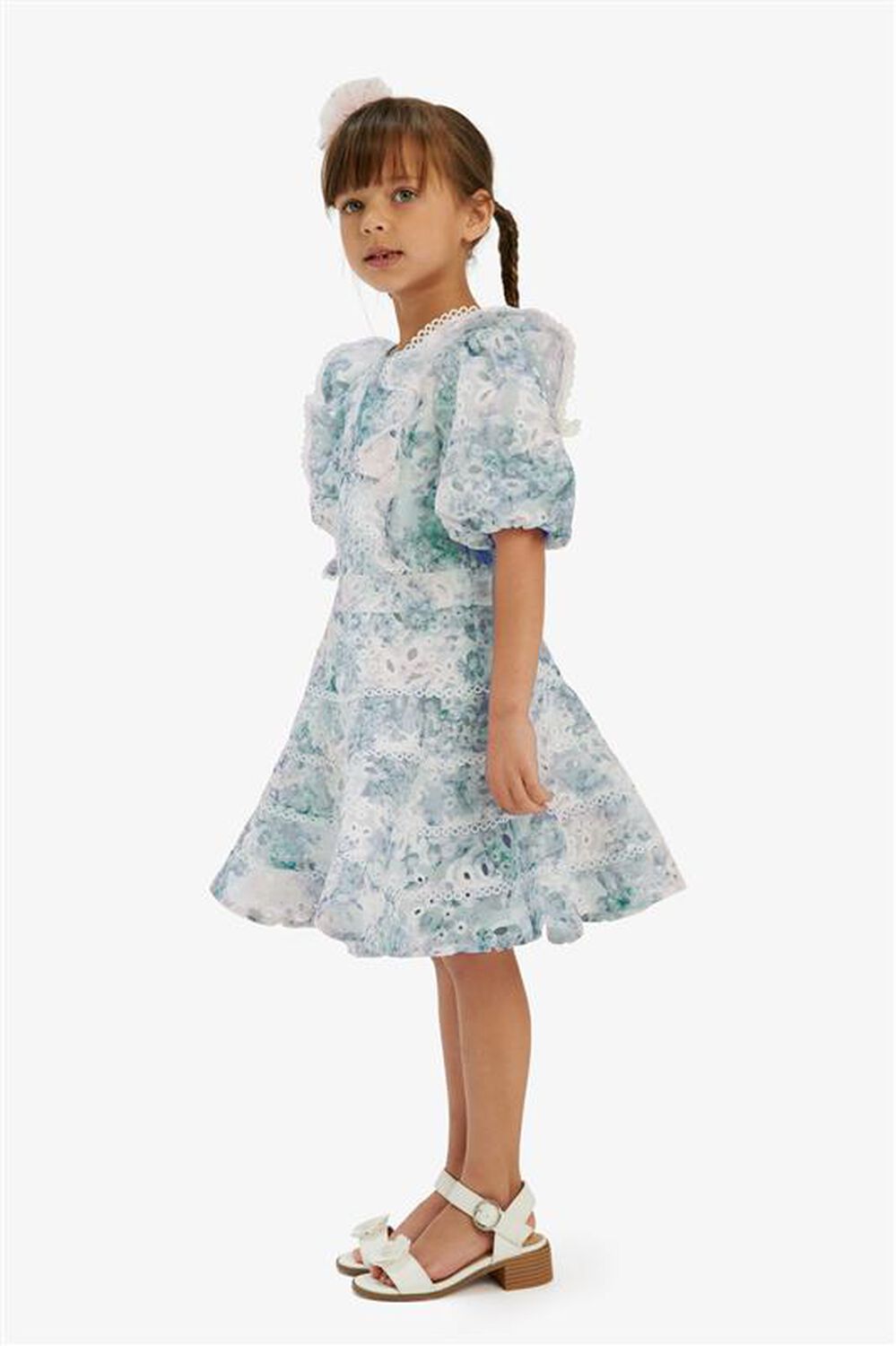 ANNIKA MINI DRESS in colour MOOD INDIGO