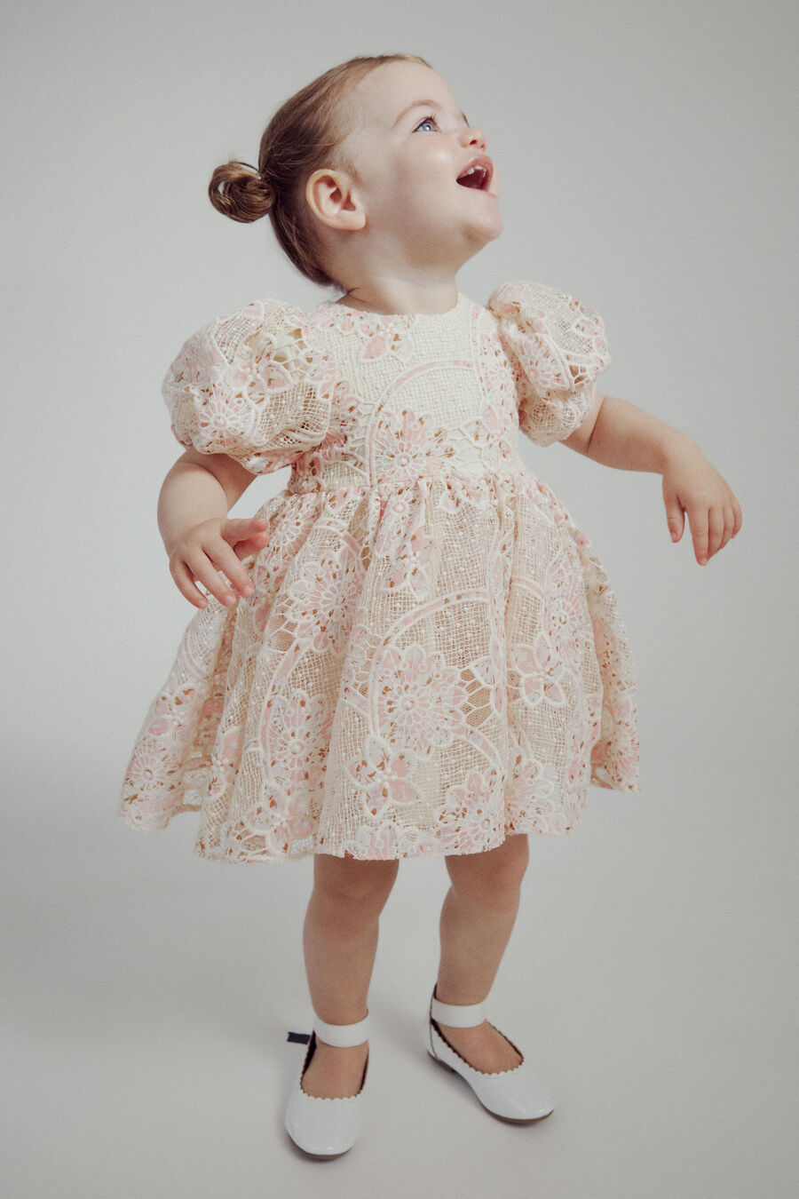 Baby Girl Juliet Broderie Mini Dress