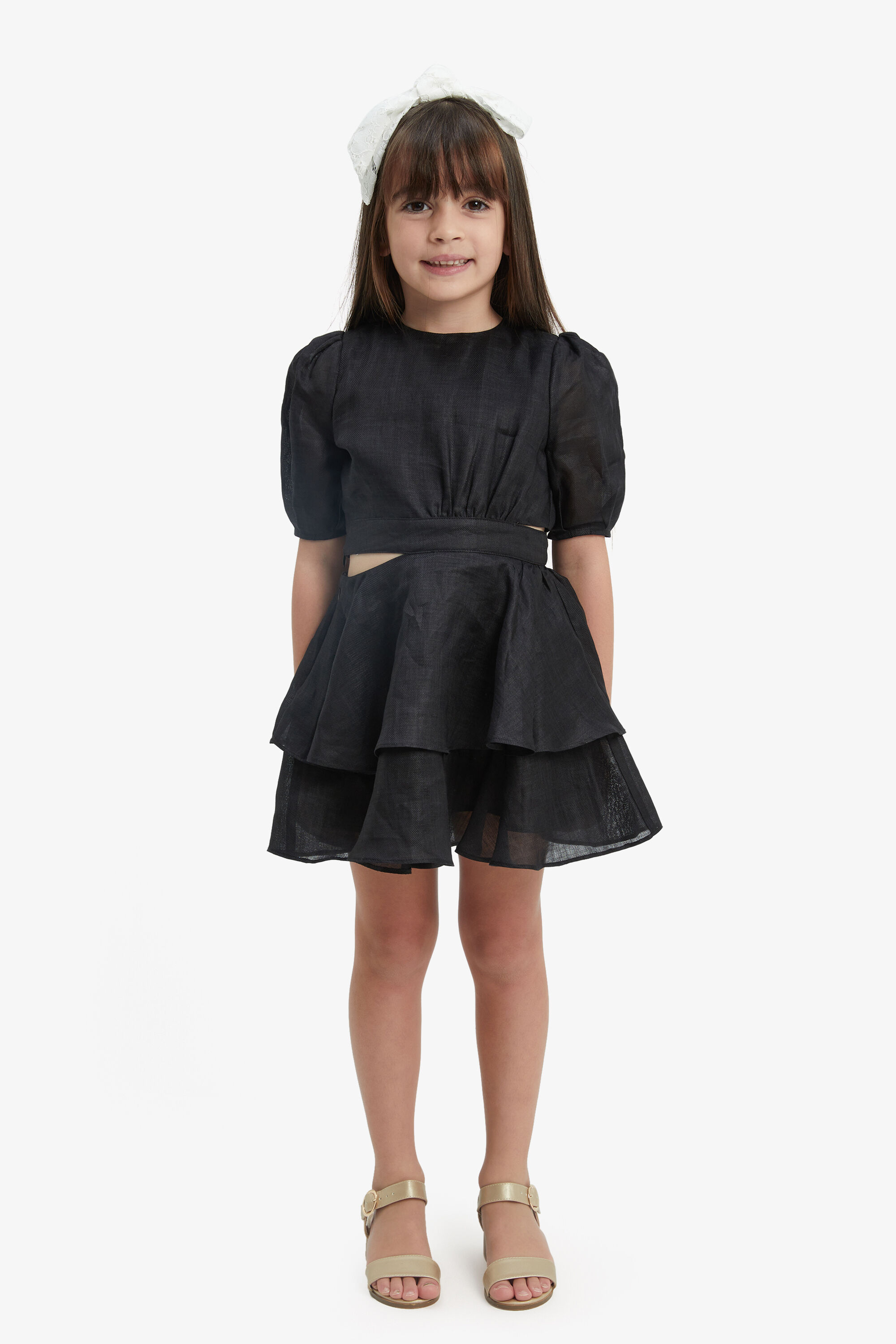 Young girls on sale black dress