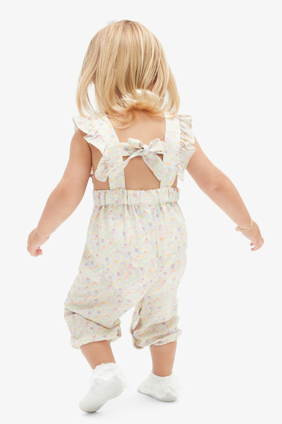 Baby Girl Estelle Ditsy Overall