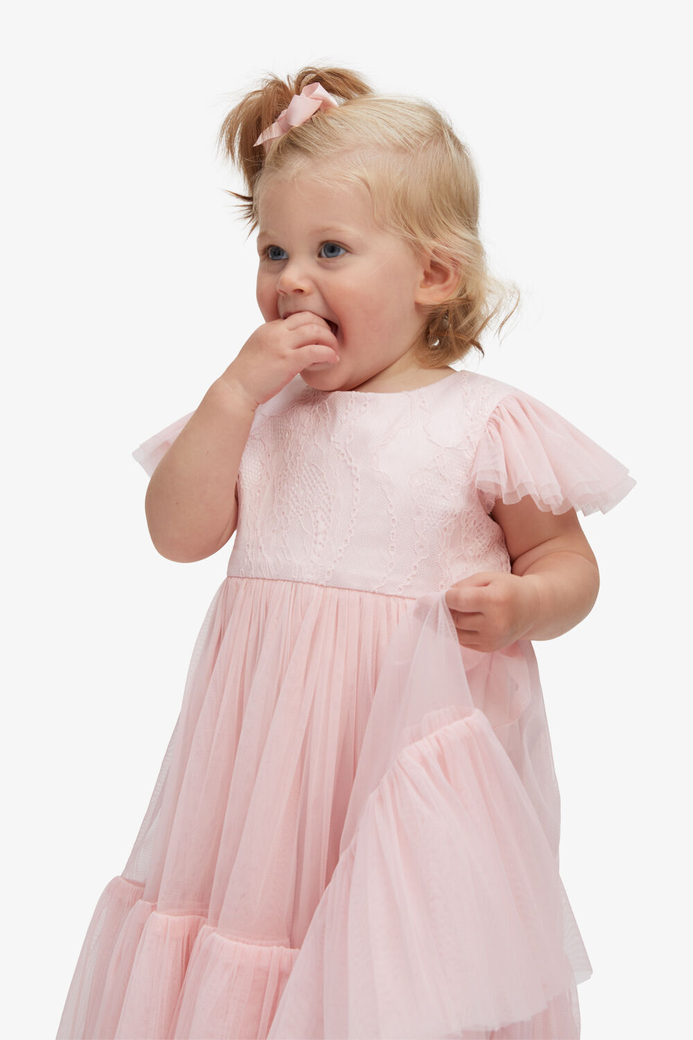 Baby girl pink best sale occasion dress