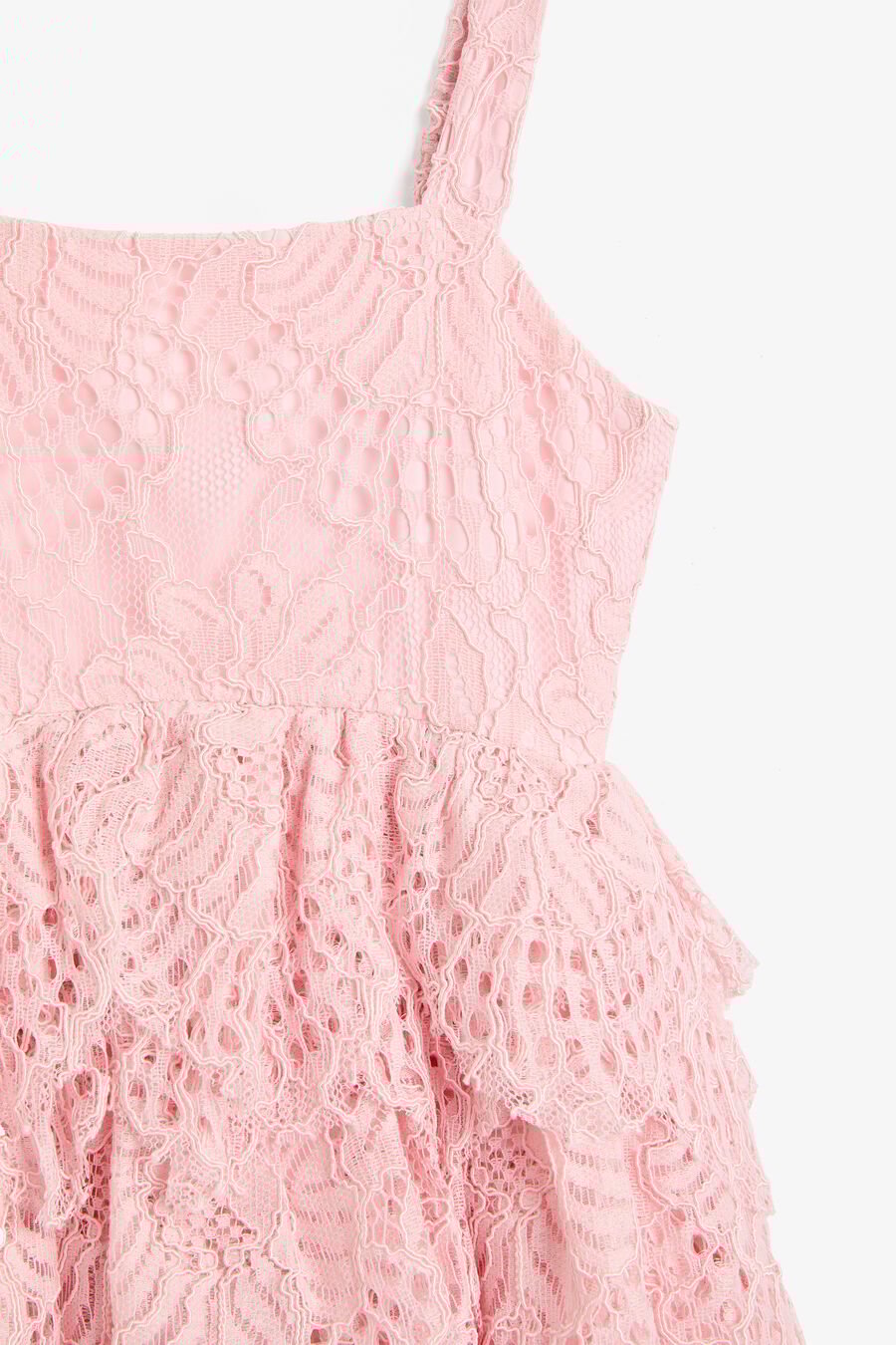 TATIANA LACE DRESS in colour Pink