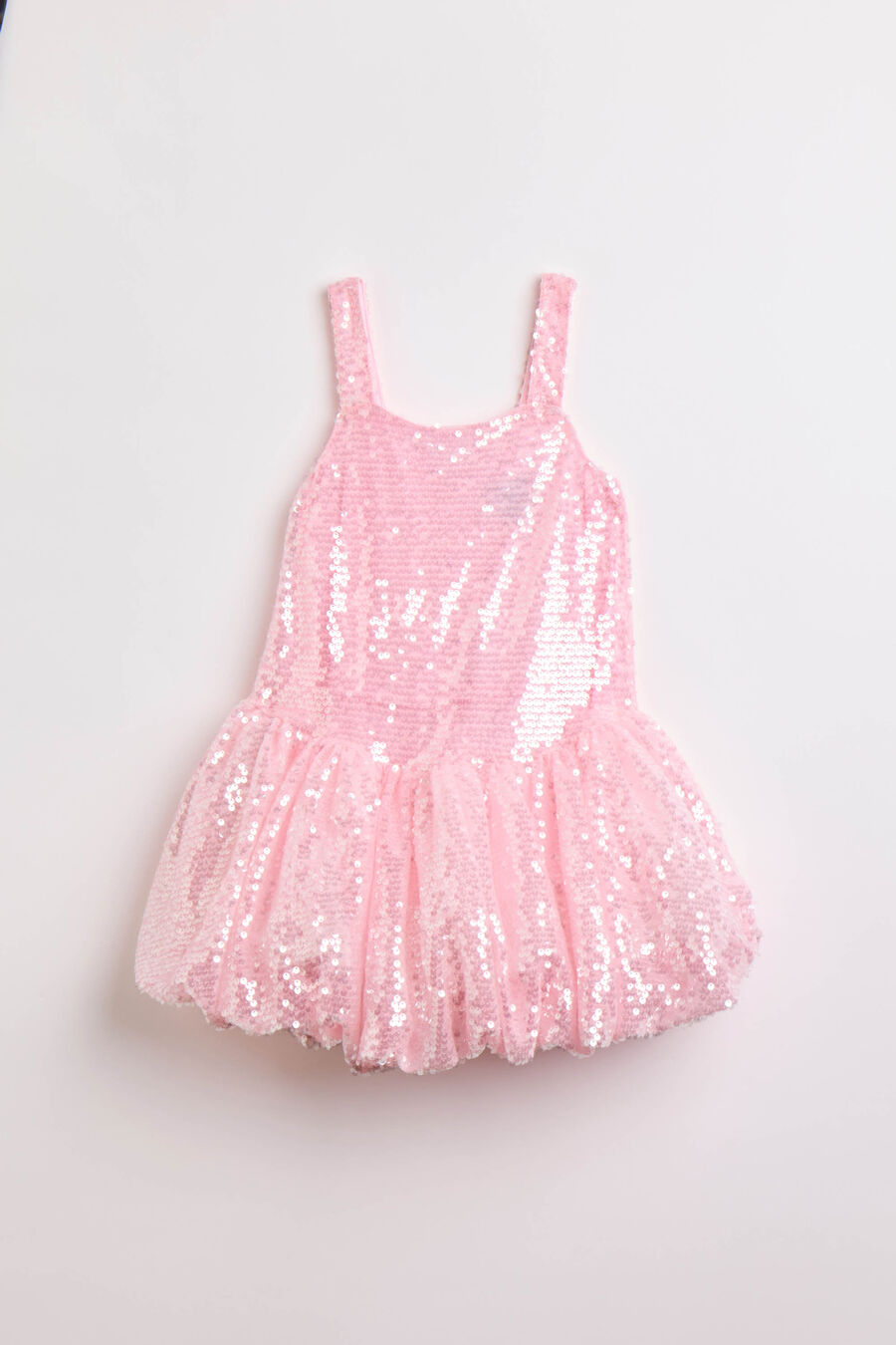 Girls Alanna Mesh Sequin Dress