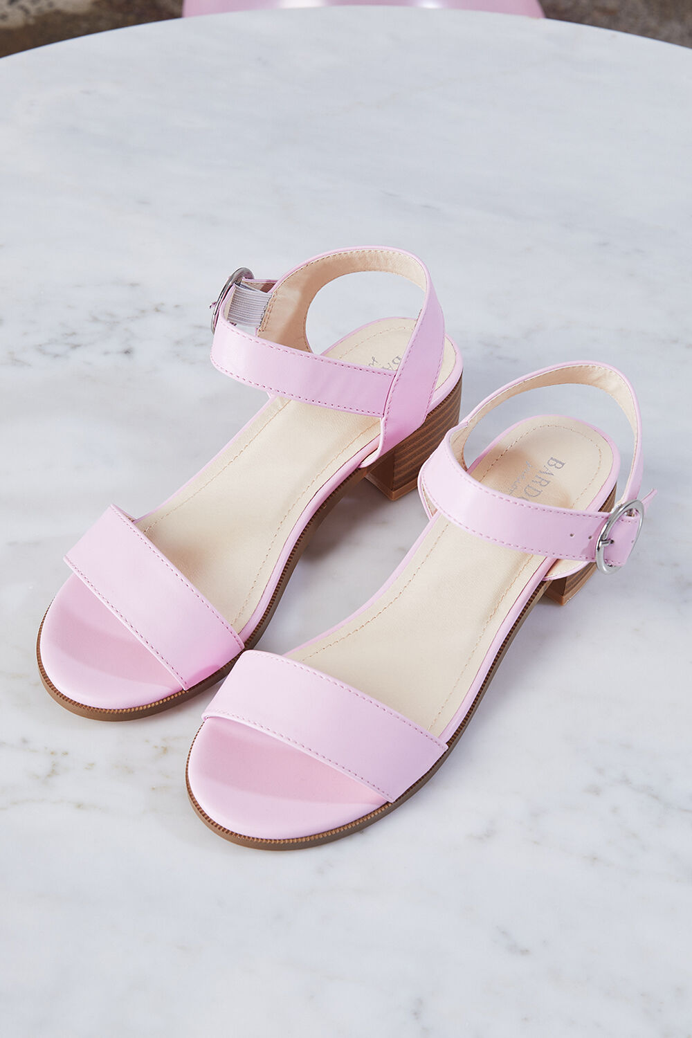 BUCKLE HEEL in colour PARADISE PINK