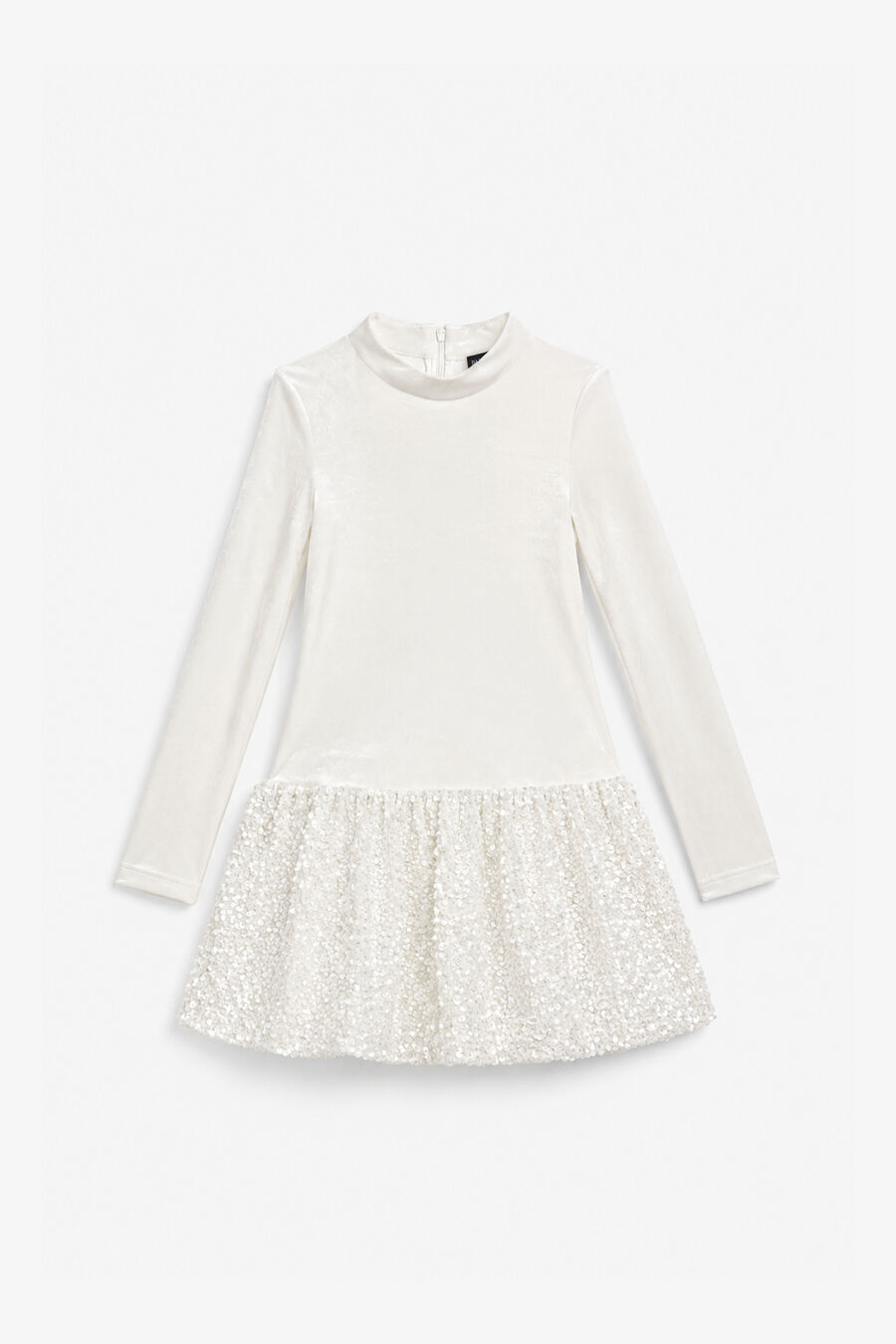 Girls Andi Velour Bubble Dress