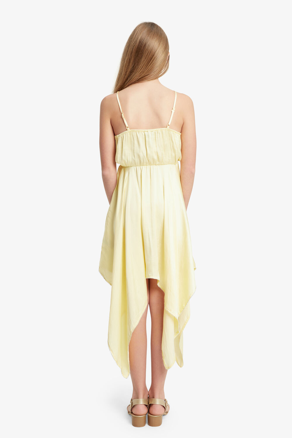 DIVYA HANKY DRESS in colour LIMELIGHT