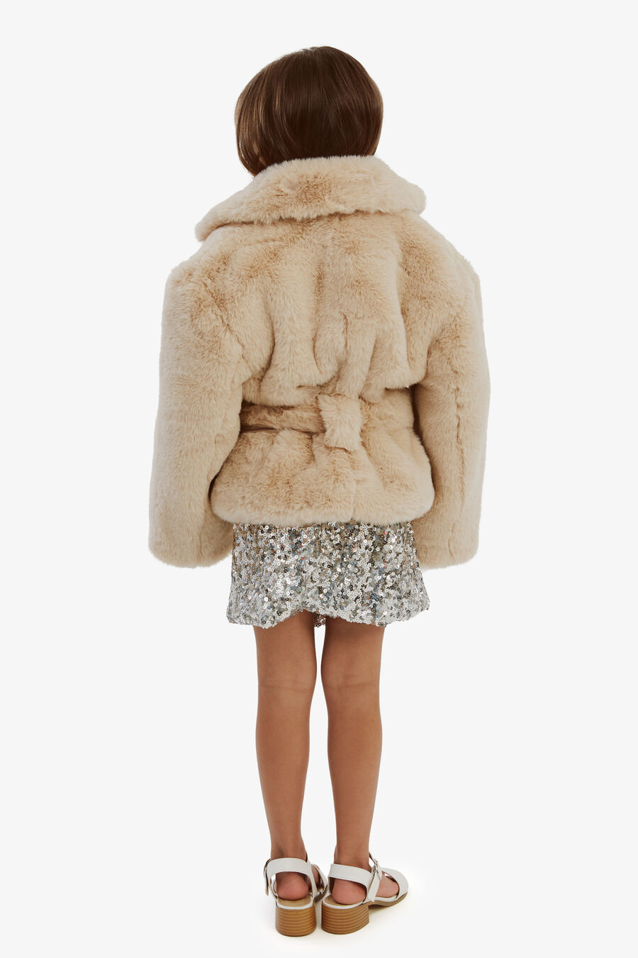 Girls James Fur Coat