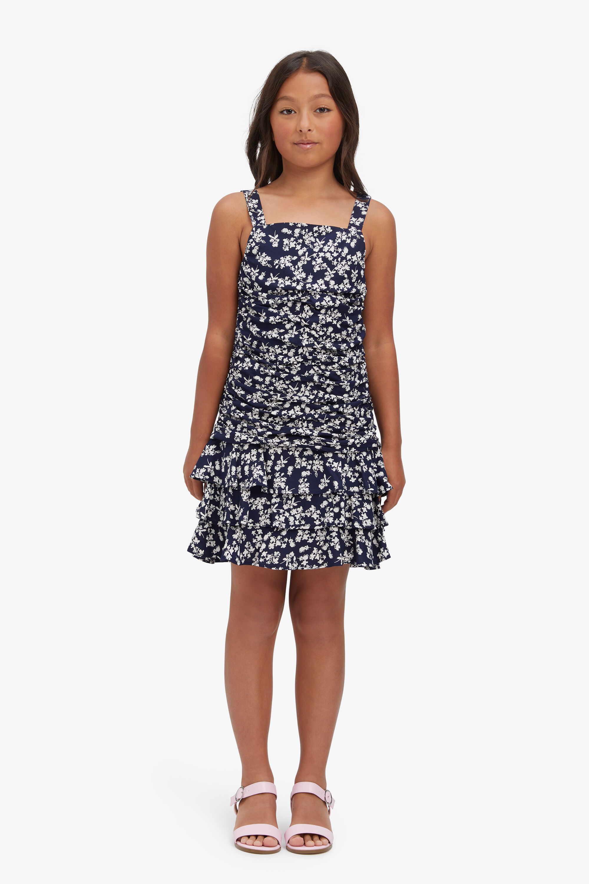 Bardot junior navy dress cheap