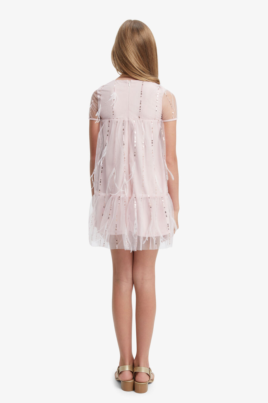 Girls Emarie Striped Dress