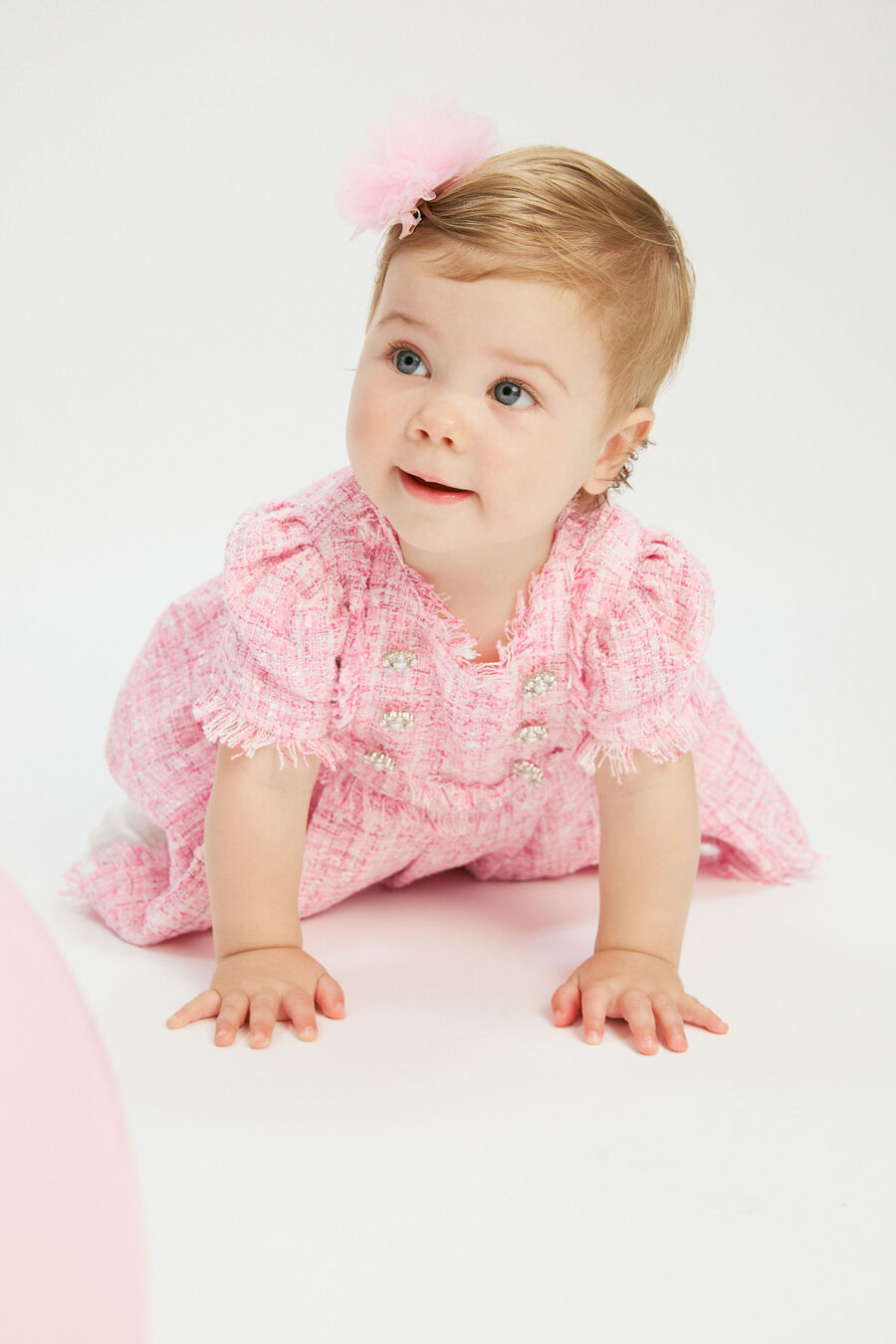 Baby Girl Ellia Boucle Dress