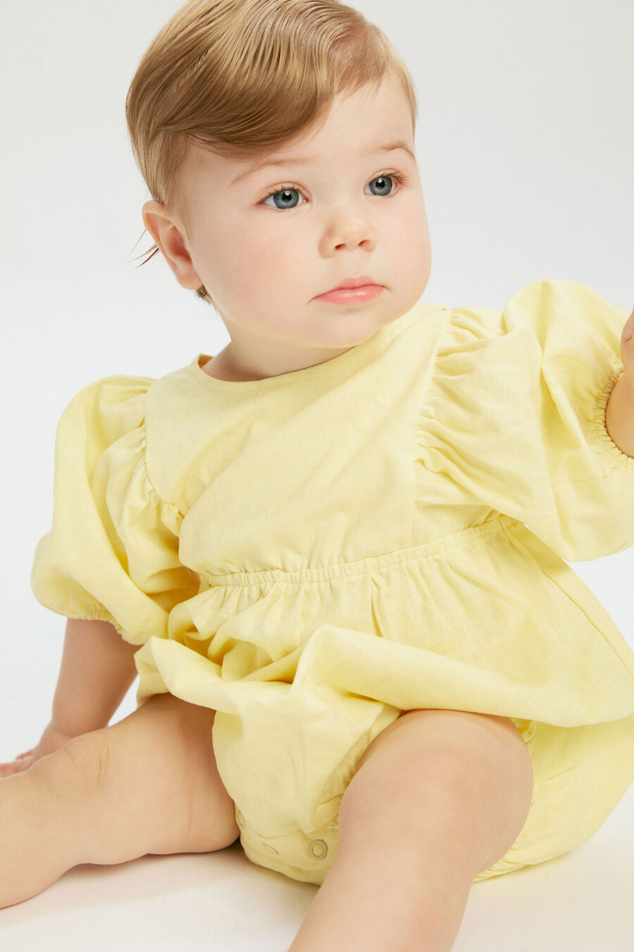 BABY GIRL CORINA LINEN GROW