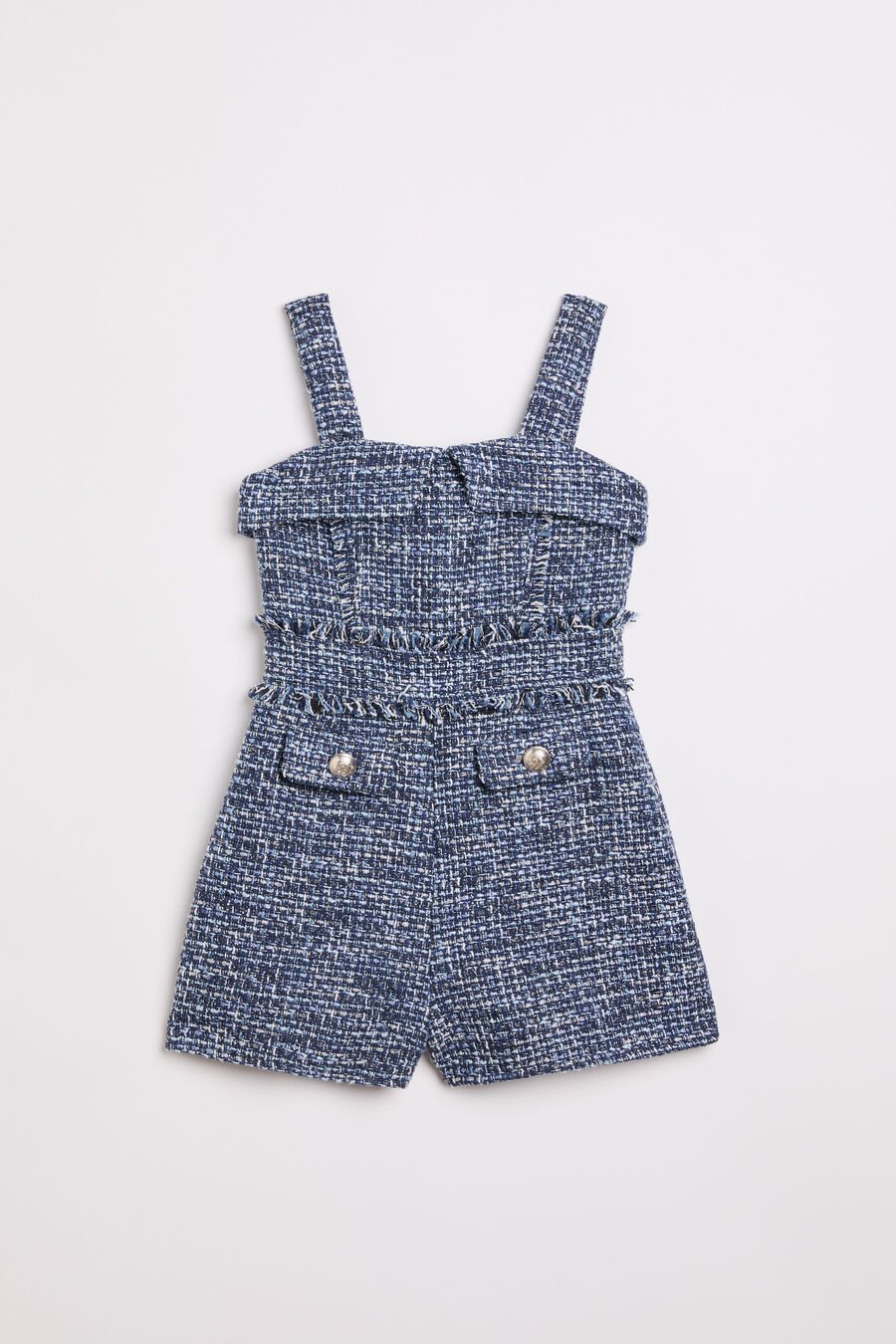 Girls Elle Boucle Playsuit