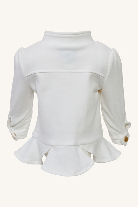BABY GIRLS LAYLA BIKER JACKET in colour CLOUD DANCER