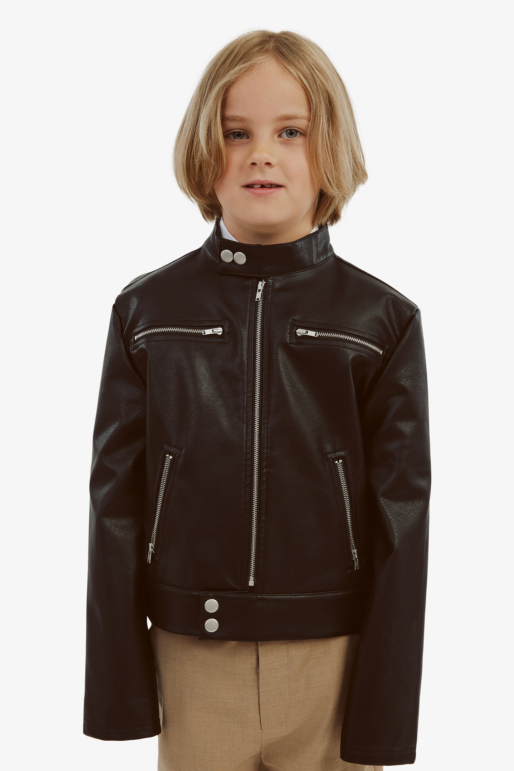 Bardot junior leather jacket online