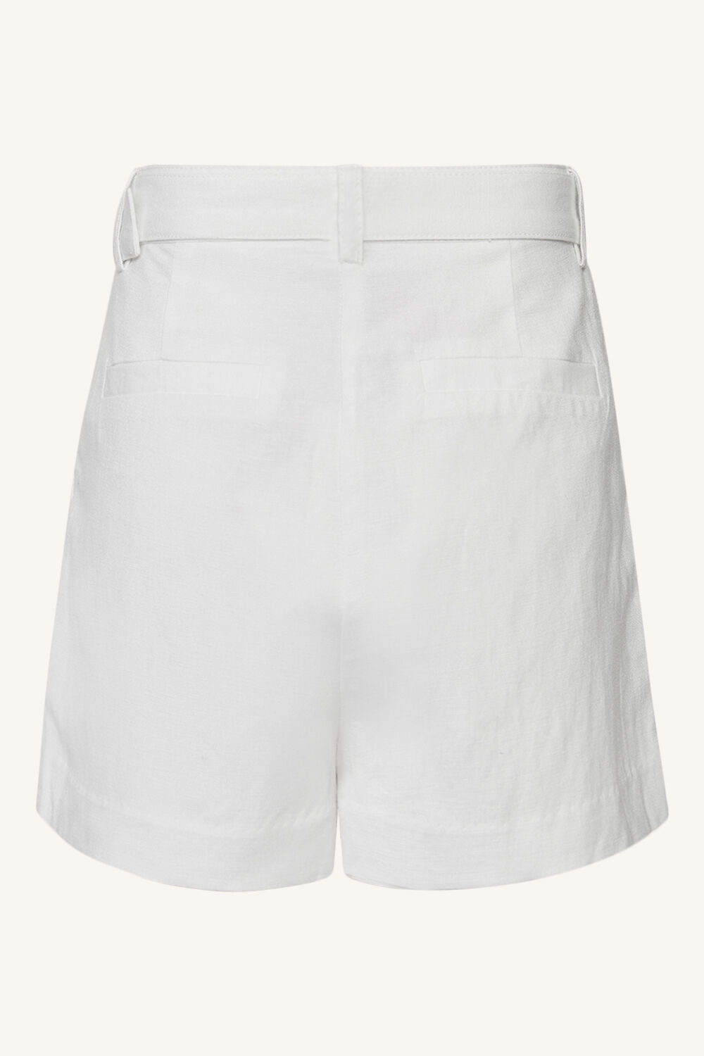 GIRLS HAILEY LINEN SHORT in colour BRIGHT WHITE