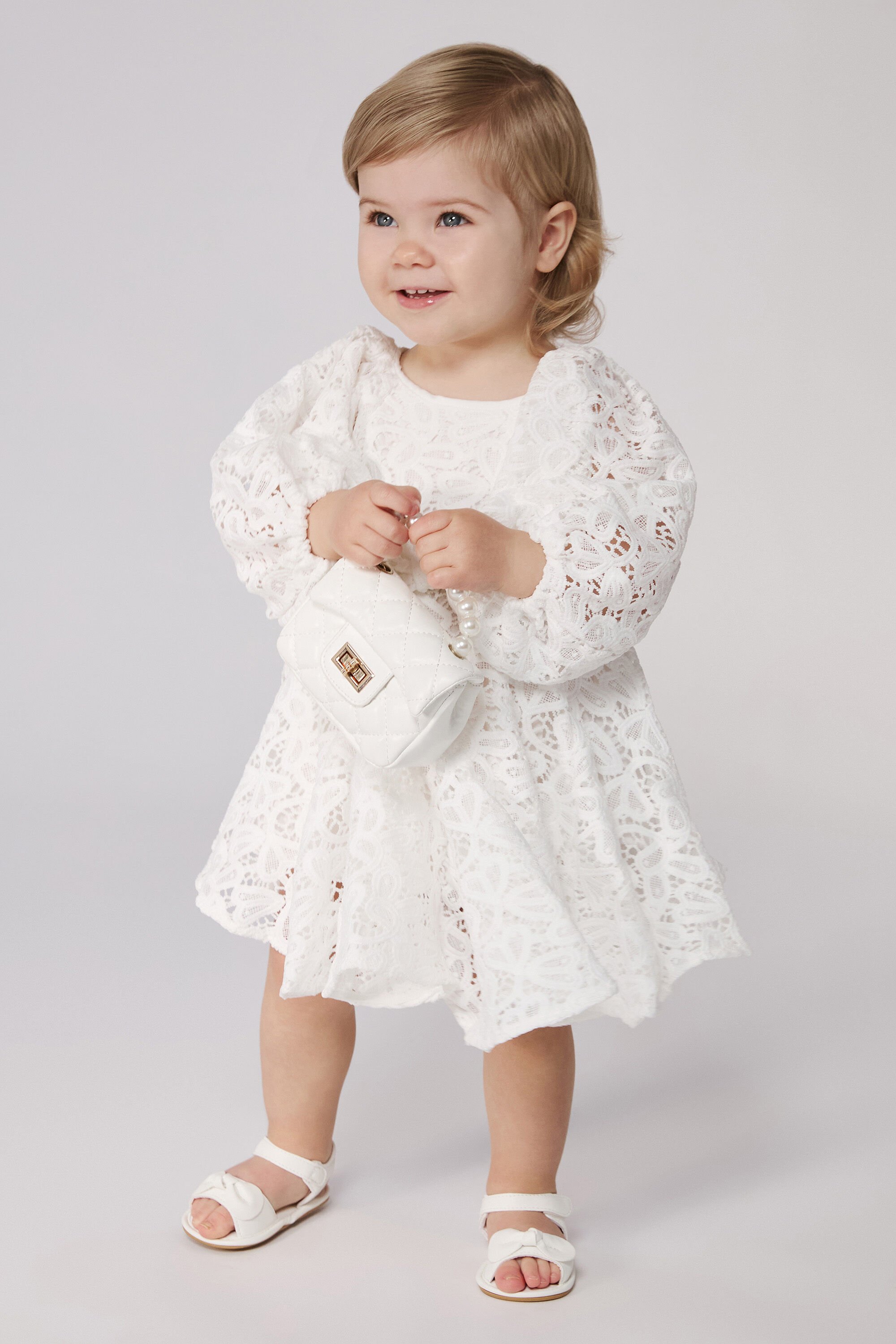 【son and daughter】Barrera Dress Novidade da semana! Vestido flor realeza PP ao GG R$529 ou R