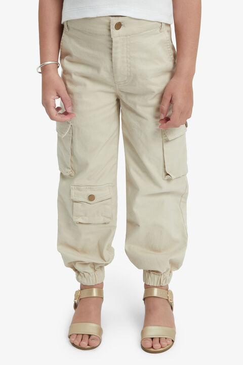 BECCA CARGO PANT in colour TAN
