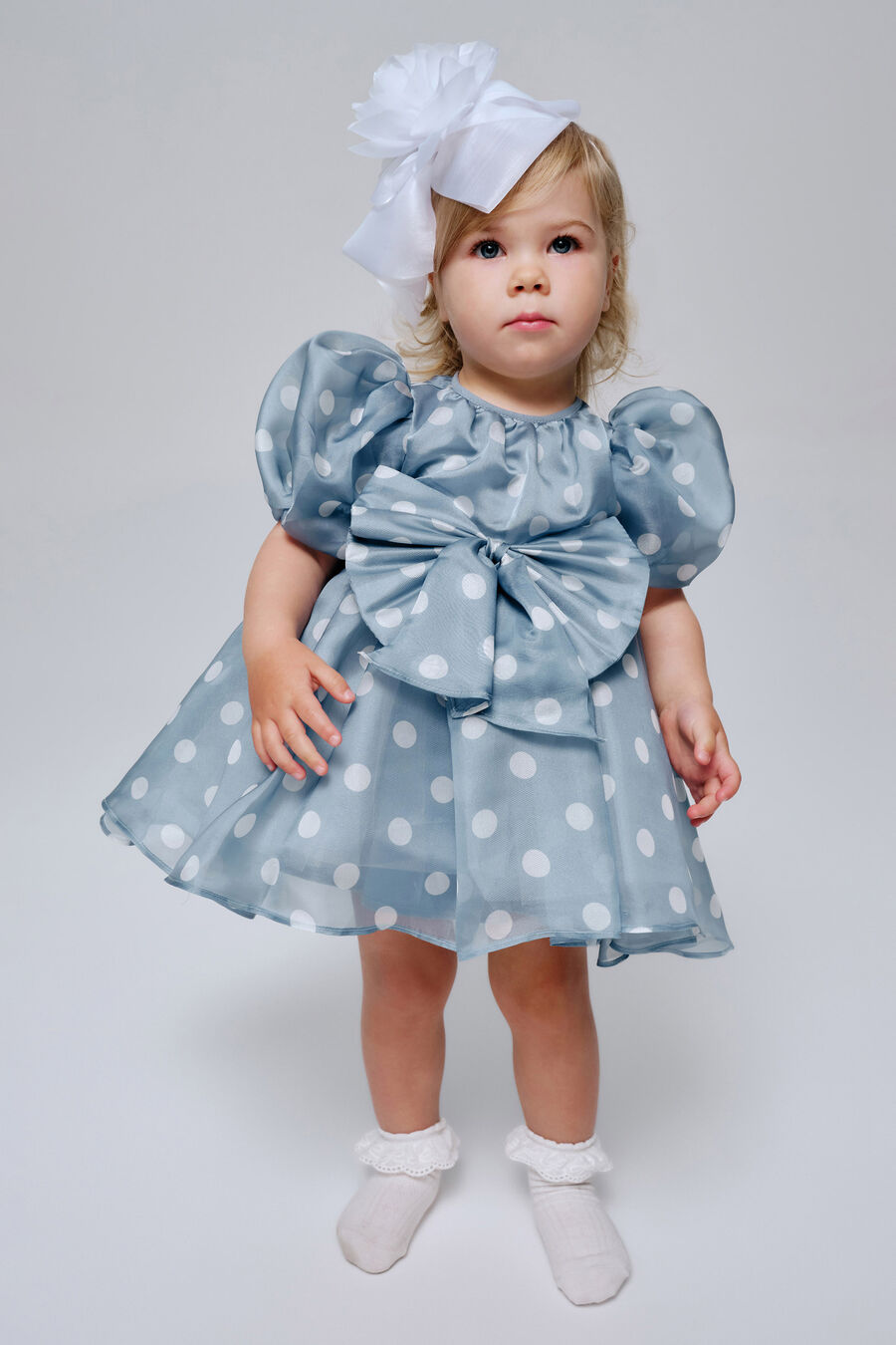 Baby Girl Wednesday Polka Dot Dress