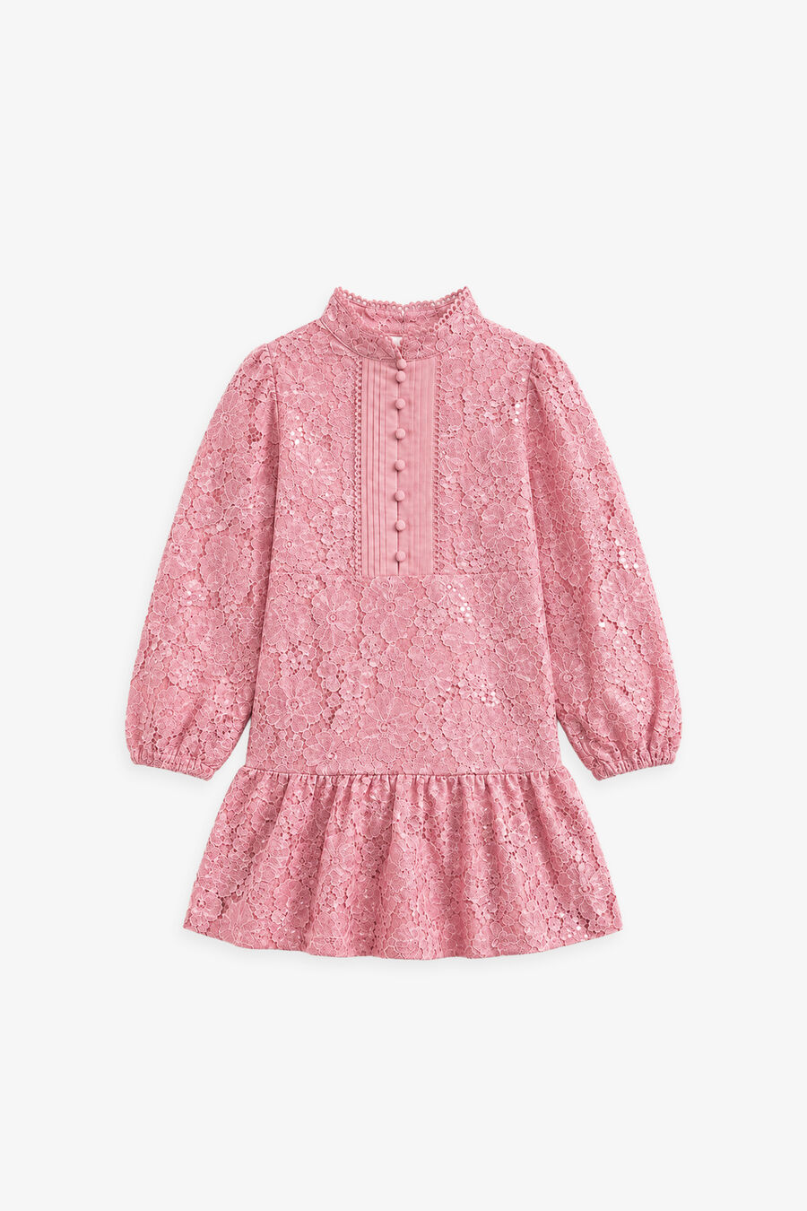 TAMARA SEQUIN LACE DRESS in colour Pink