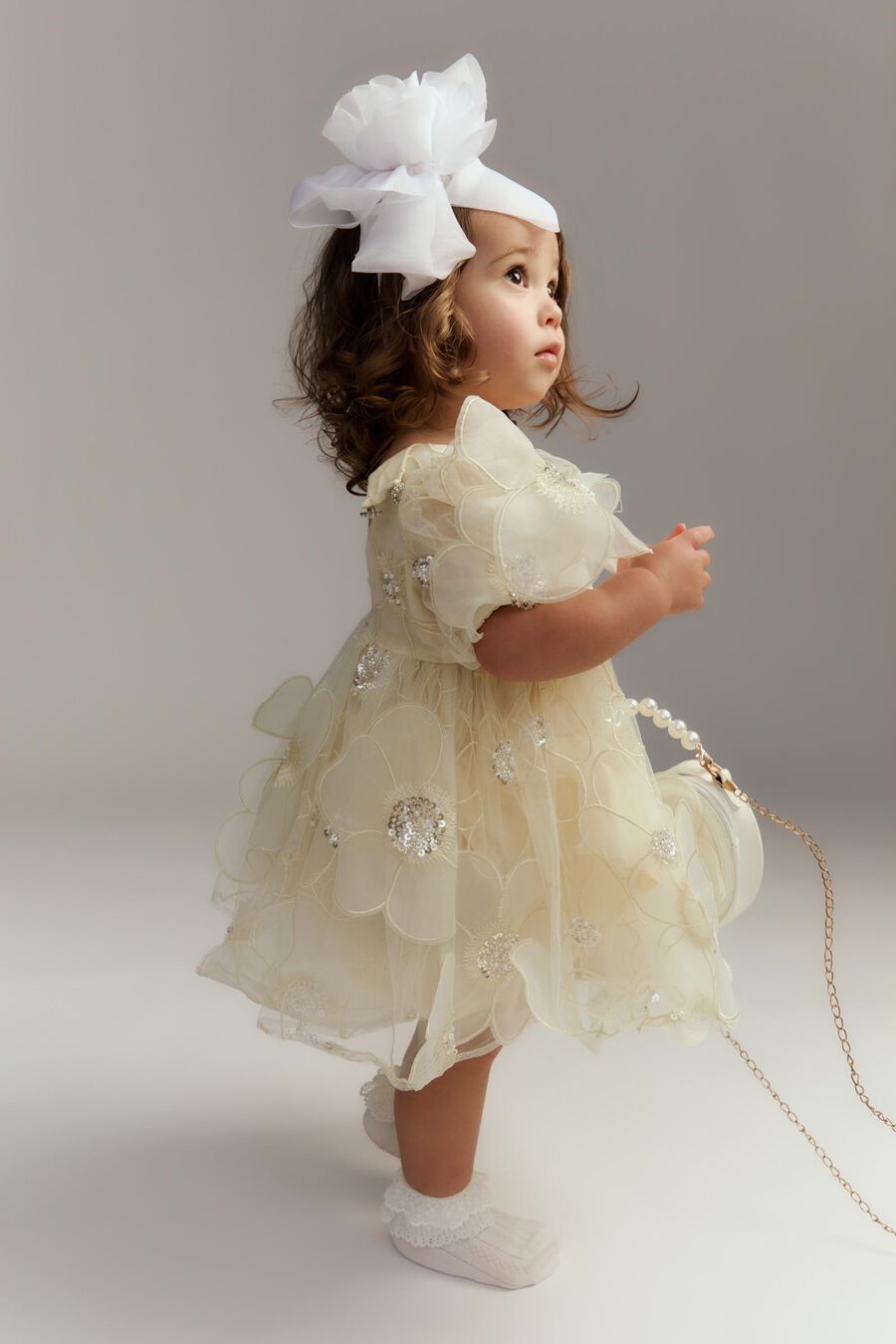 Baby Jamie Flower Heart Dress